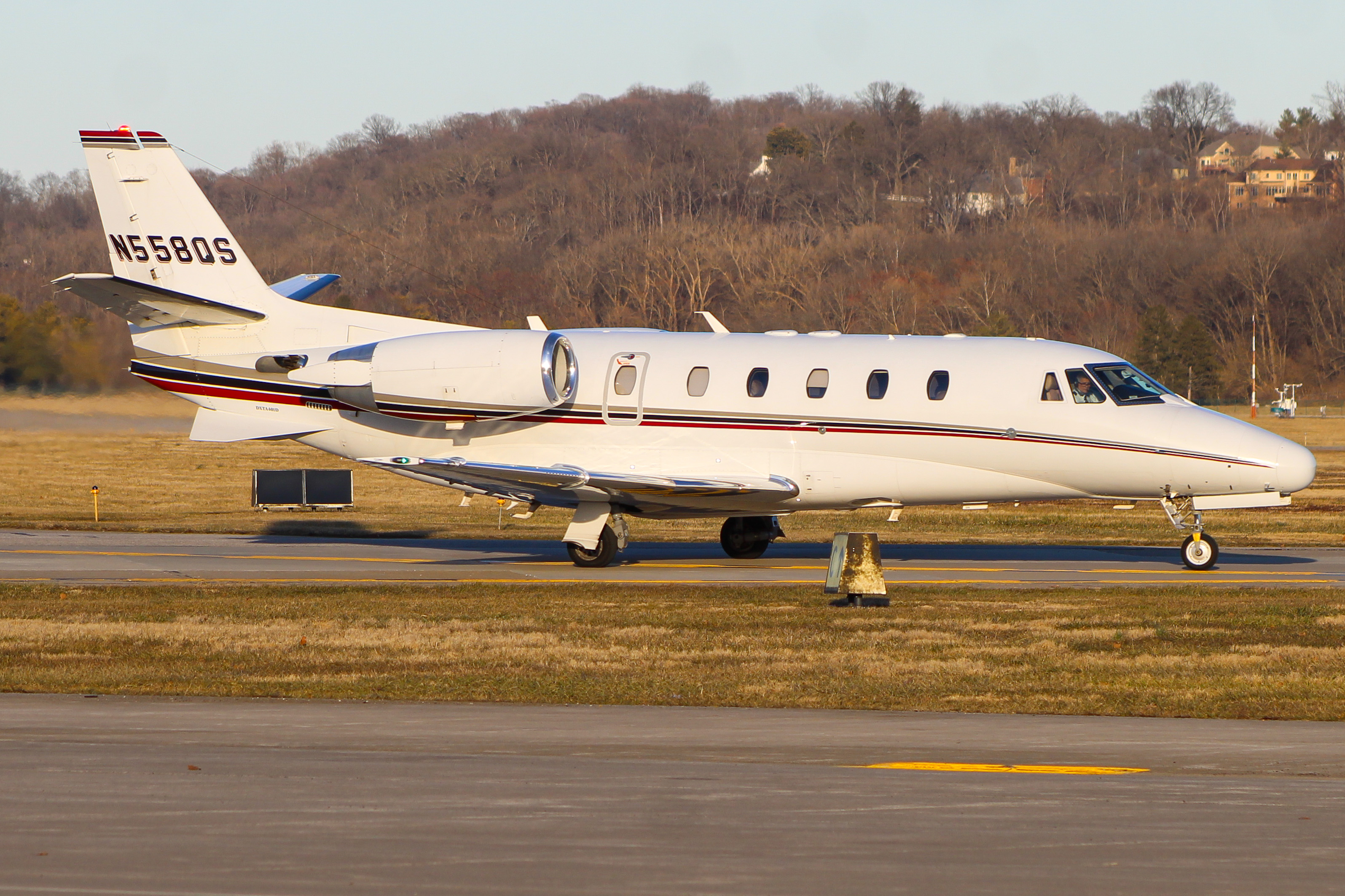 Full size: NetJets Cessna Citation 560 Excel N558QS at Cincinnati Municipal Airport/Lunken Field