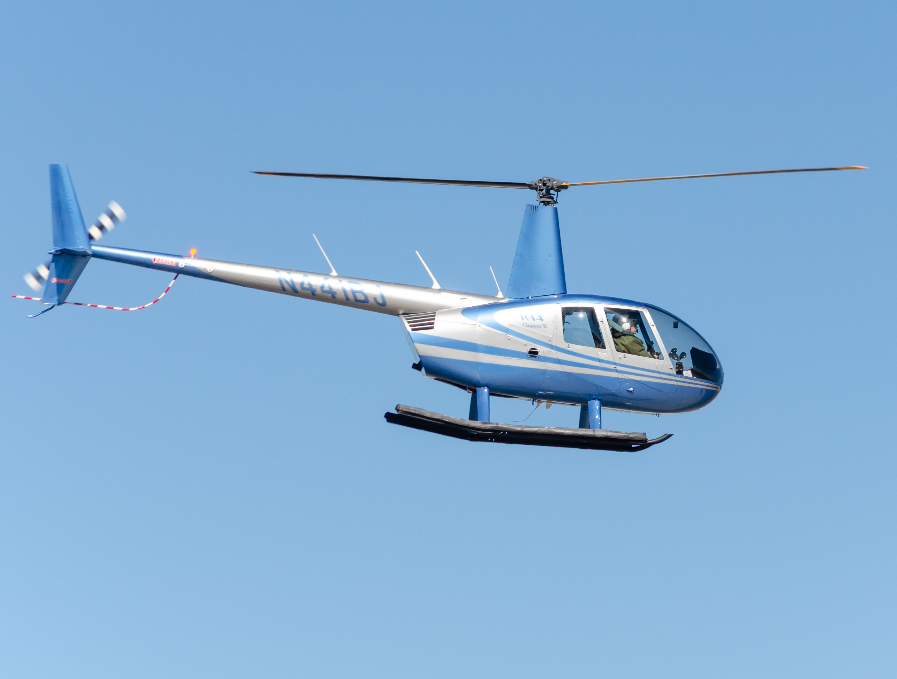 Full size: B & J Flying Service Robinson R44 N441BJ at Atlantic City International Airport