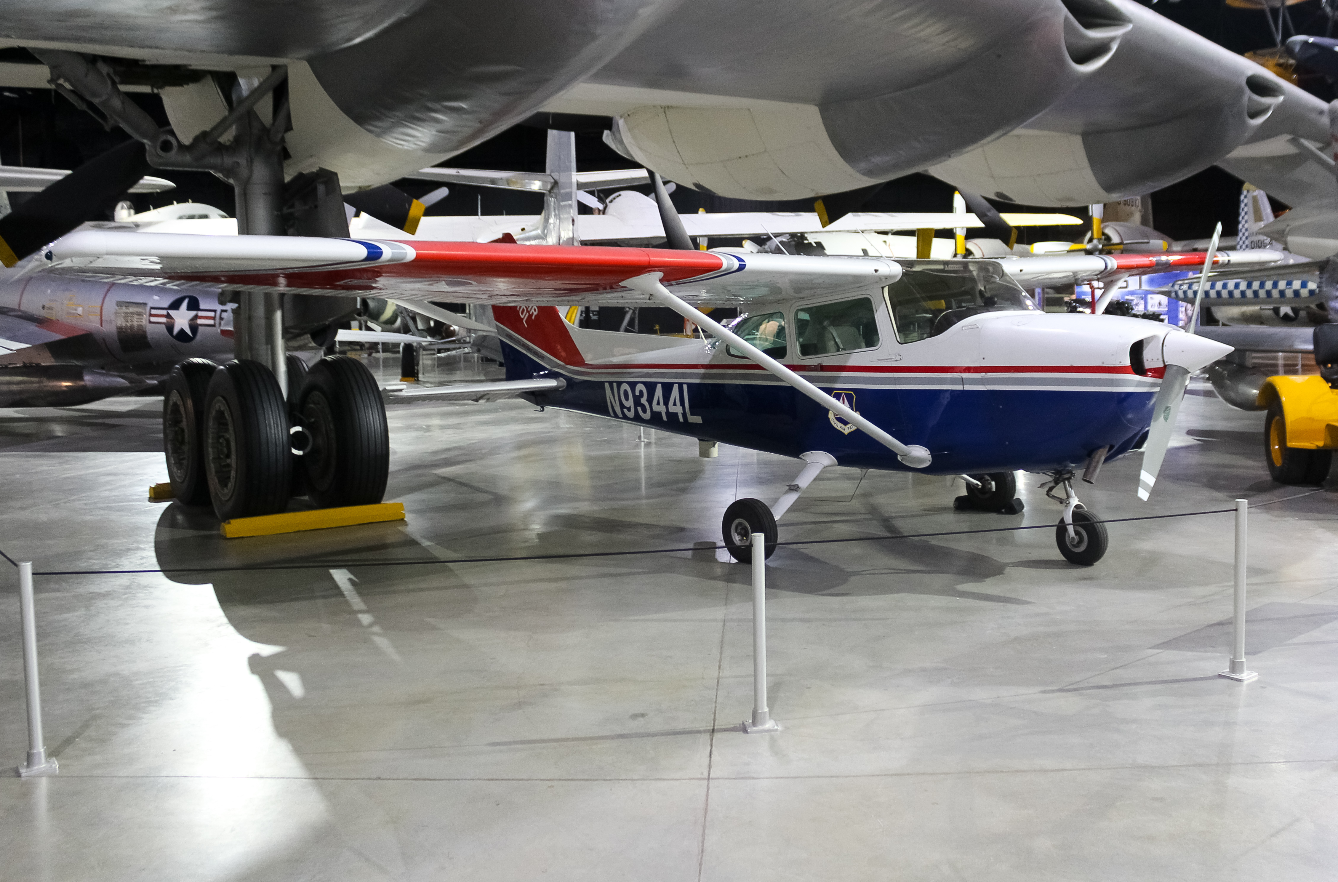 Full size: Civil Air Patrol Cessna 172 N9344L at Wright-Patterson Air Force Base