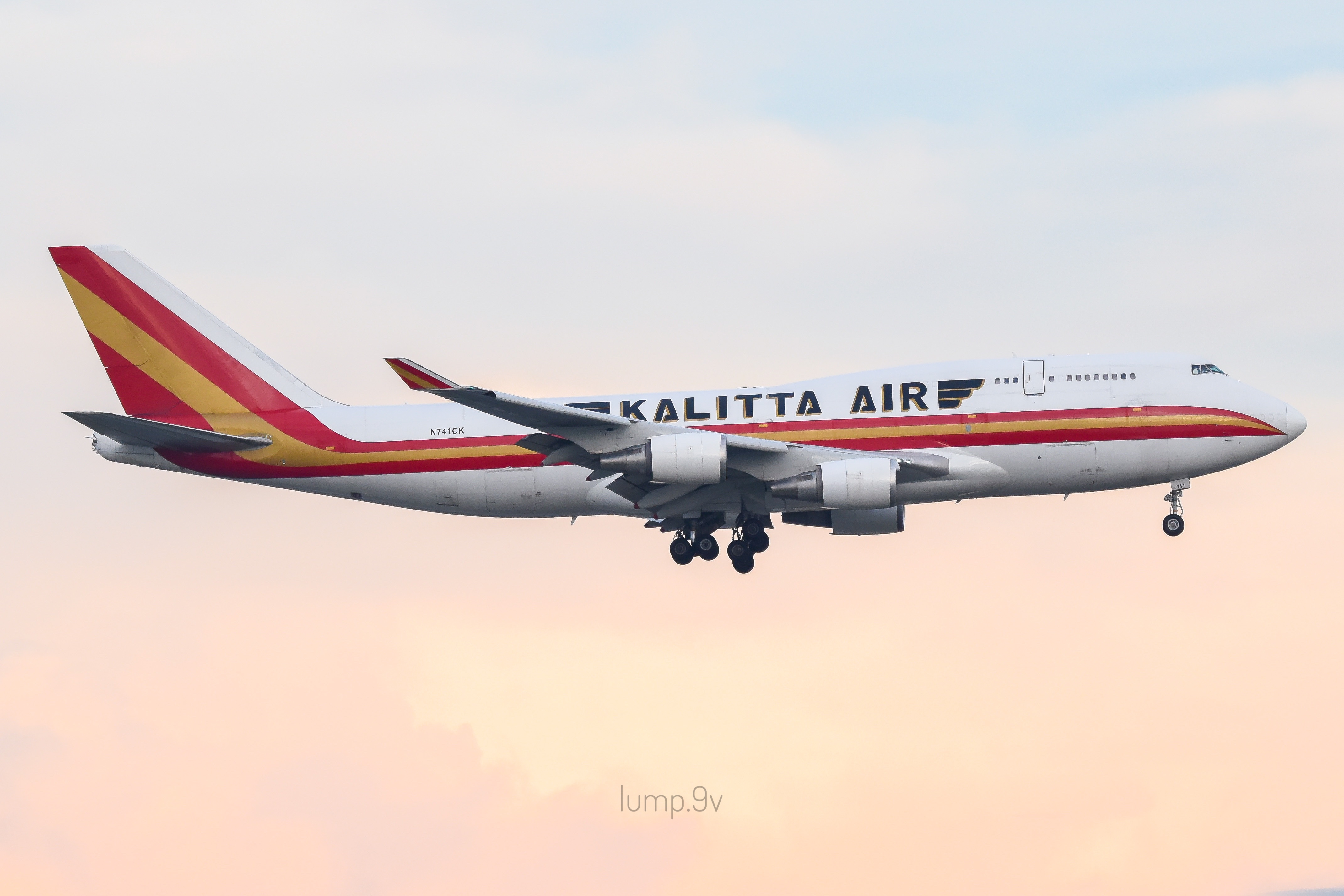 Full size: Kalitta Air Boeing 747-400F N741CK at Singapore-Changi Airport