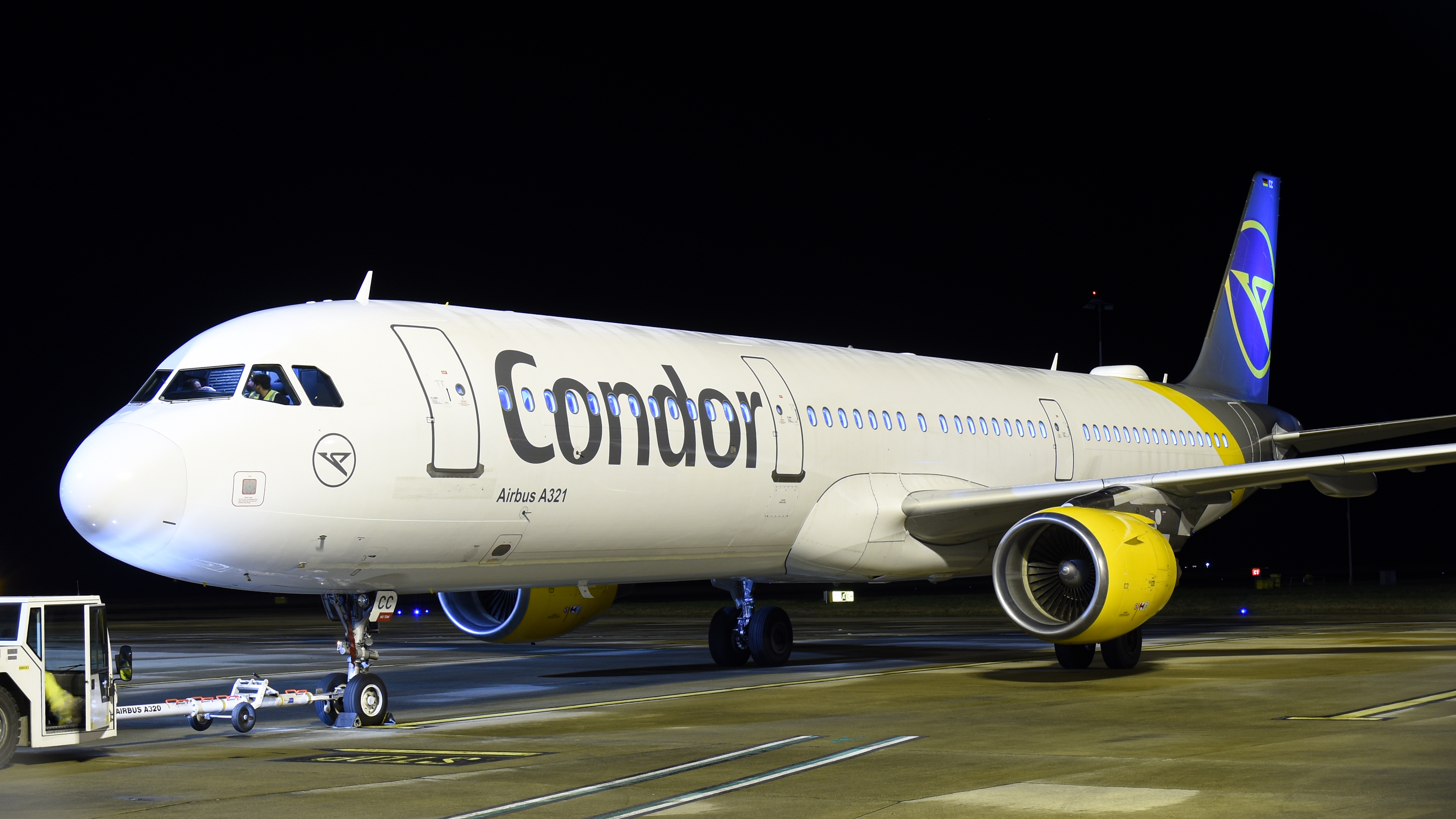 Full size: Condor Airbus A321-200 D-ATCC at Norwich International Airport