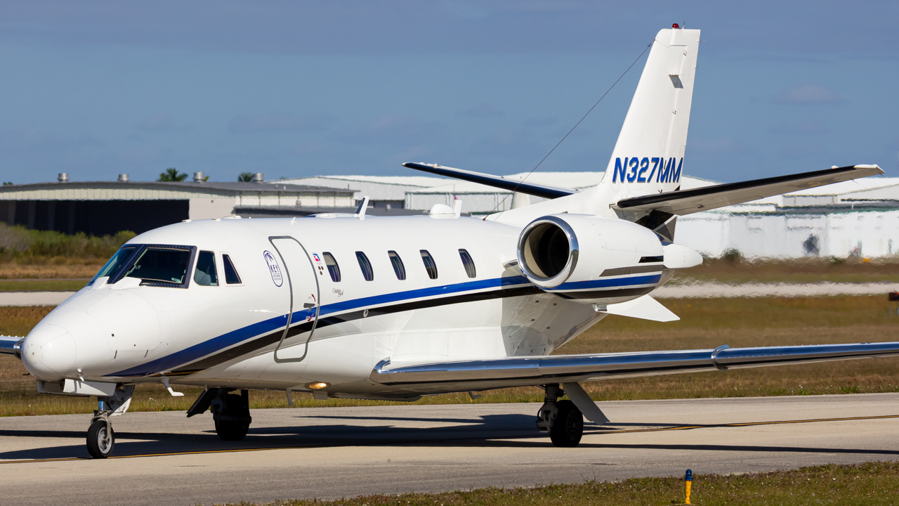 Full size: PRIVATE Cessna Citation 560XL Excel N327MM at Naples Municipal Airport