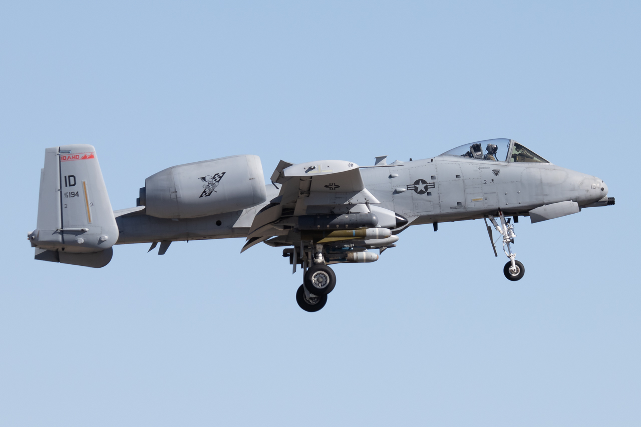 Full size: USAF - United States Air Force Fairchild A-10 Thunderbolt 78-0194 at Boise Air Terminal/Gowen Field