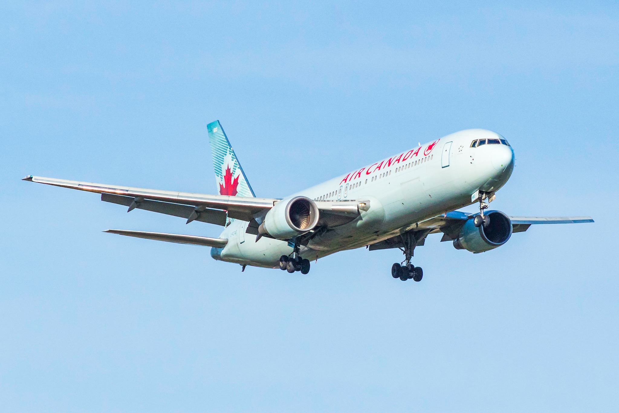 Full size: Air Canada Boeing 767-300ER C-FCAE at London Heathrow International Airport