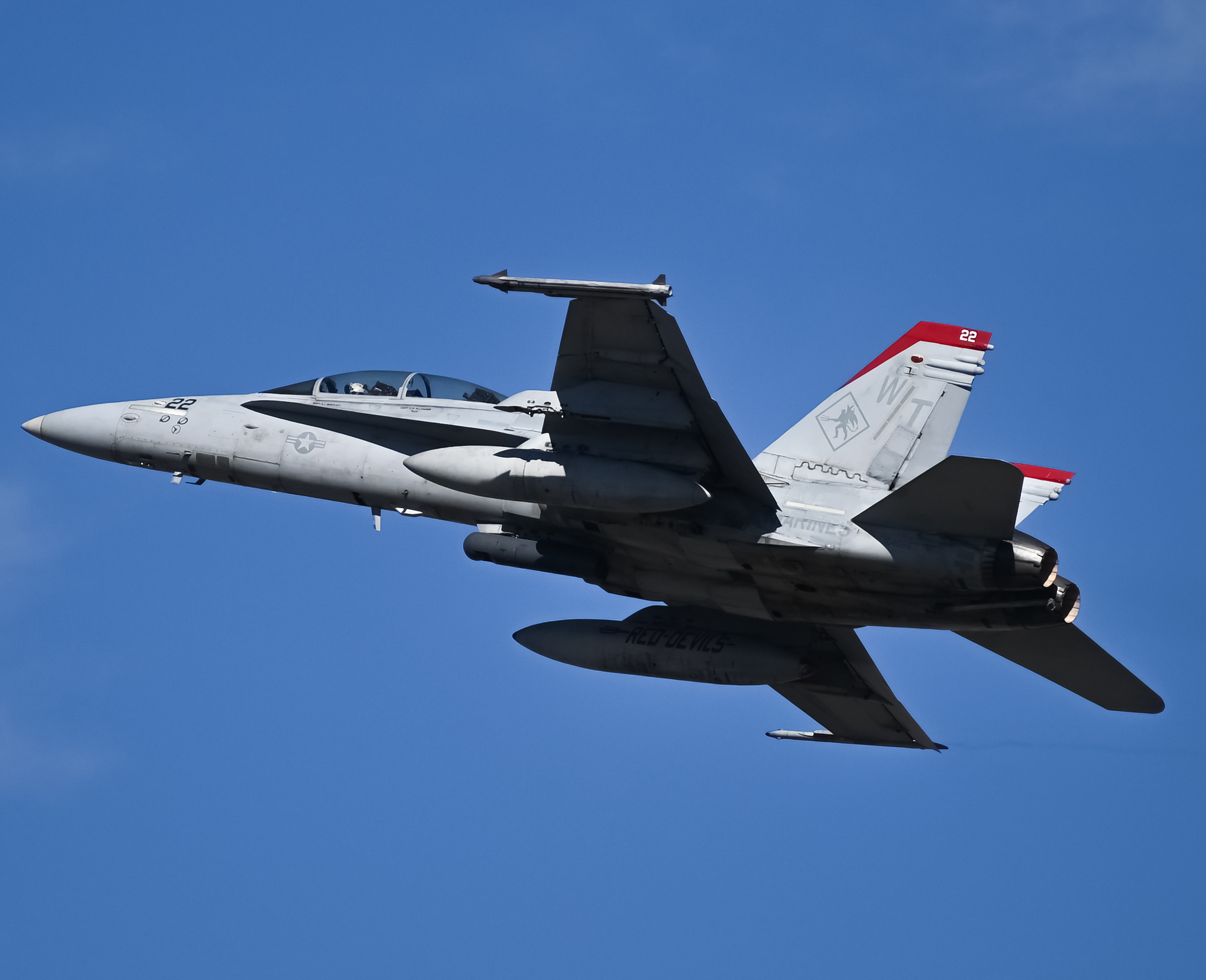 Full size: USMC - United States Marine Corp McDonnel Douglas F/A-18 Hornet 164688 at Brown Field Municipal Airport