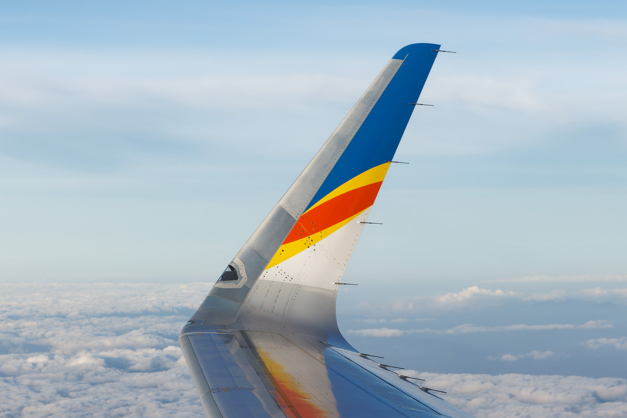 Full size: Allegiant Air A320 N247NV at Asheville Regional Airport