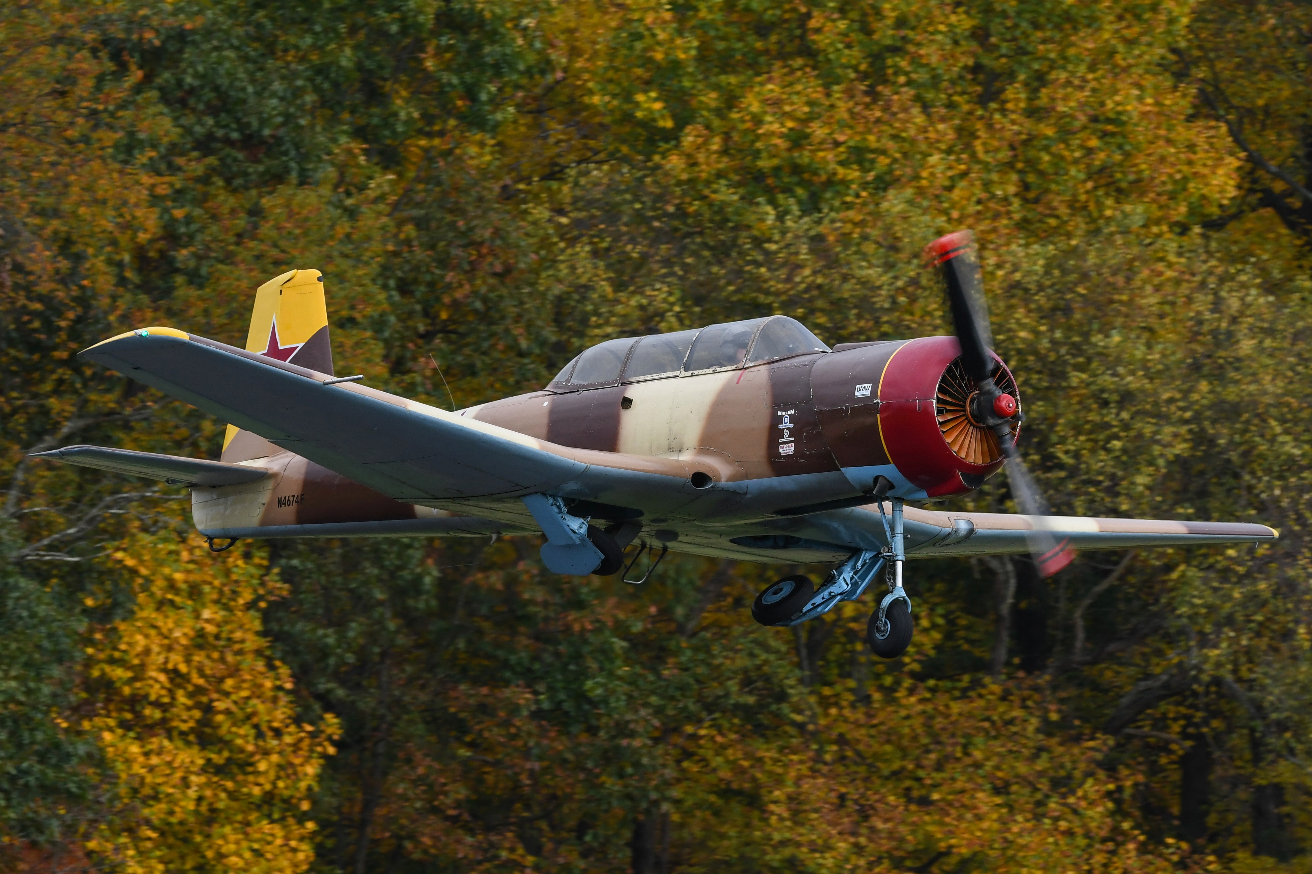 Full size: PRIVATE Nanchang CJ-6A N4674F at Flying W Airport