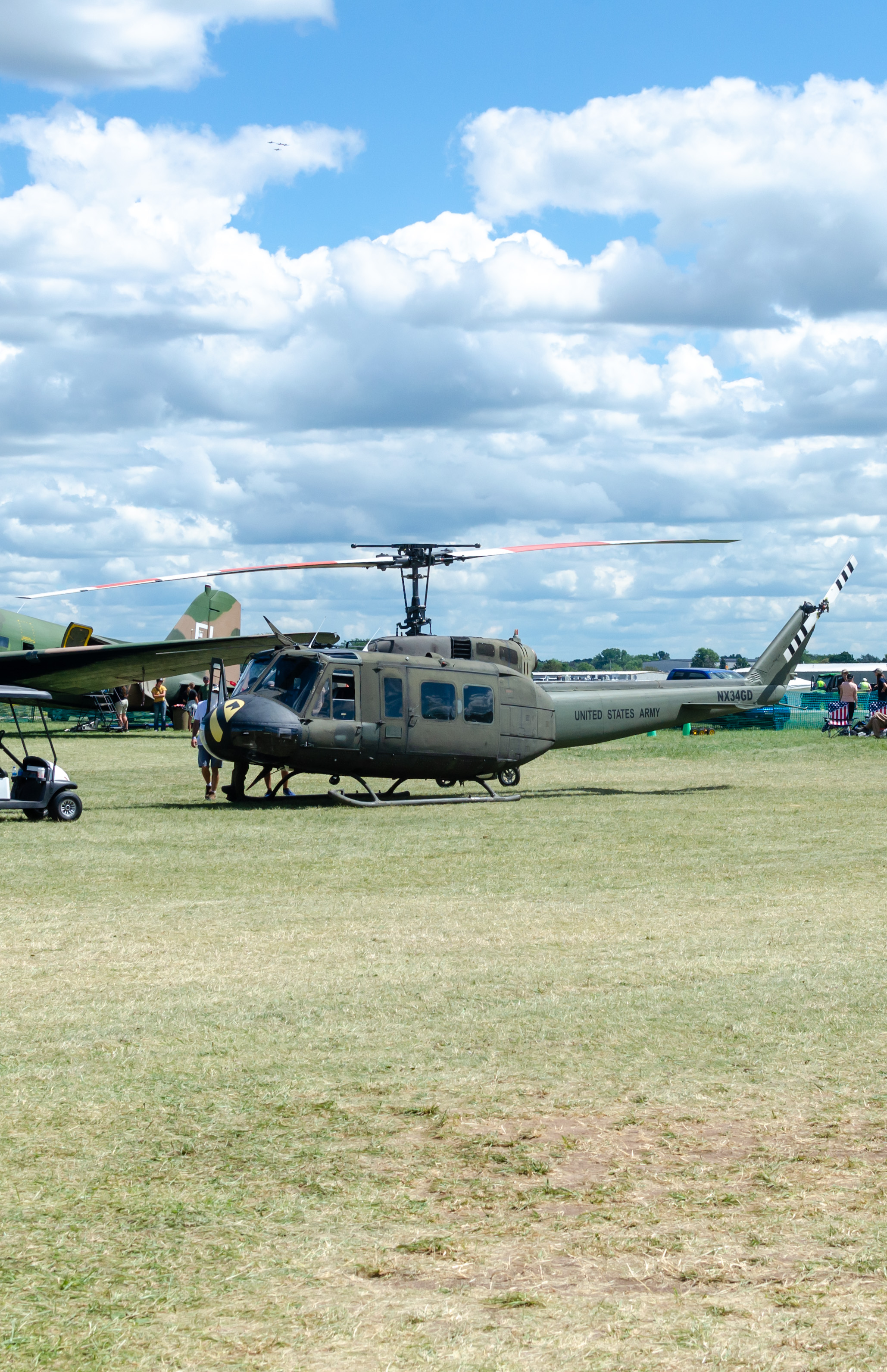 Full size: PRIVATE Bell UH-1 Huey/Iroquois  NX34GD at Wittman Regional Airport