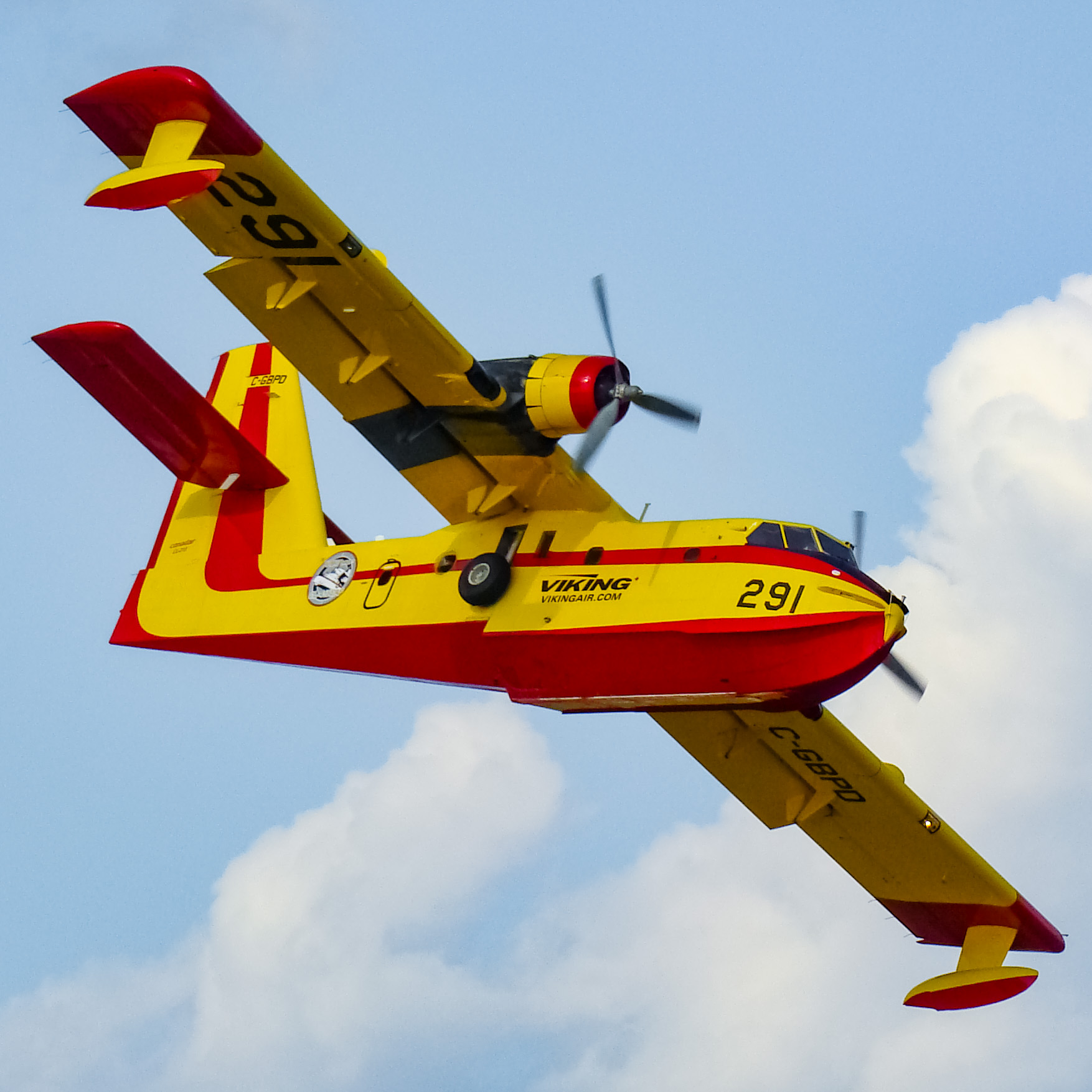 Full size: Viking Air Canadair CL-215-1A10 C-GBPD at Wittman Regional Airport