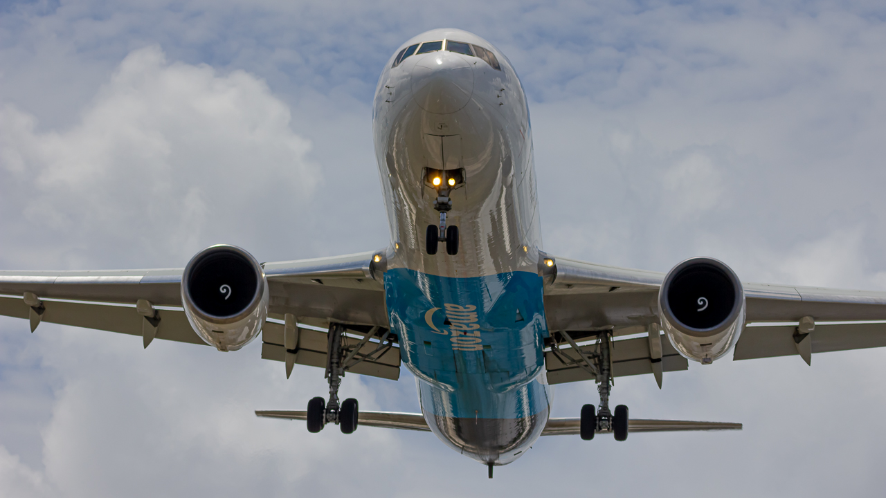 Full size: Air Transport International Boeing 767-300F N317AZ at Miami International Airport