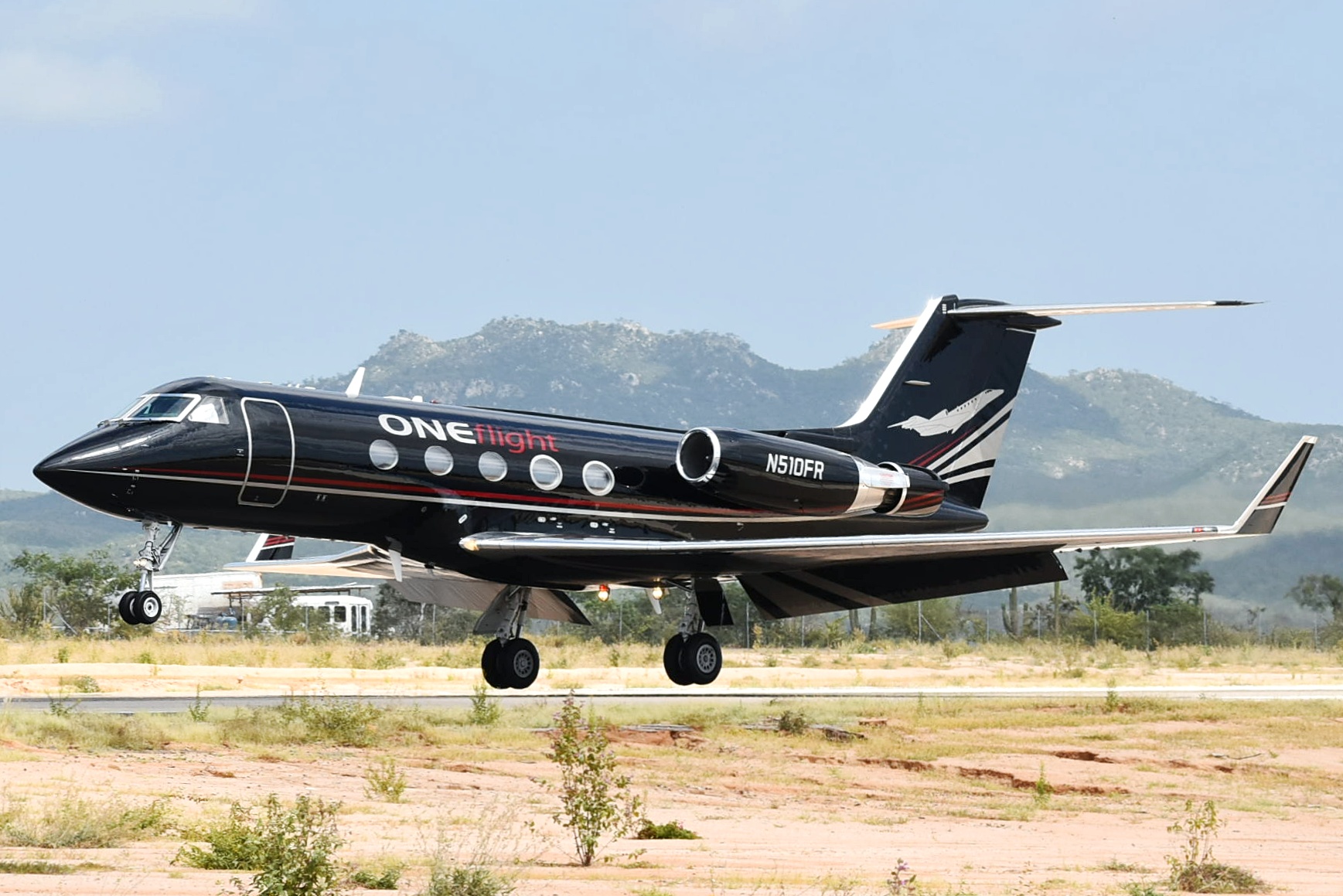 Full size: ONEflight International Gulfstream III N510FR at Aeropuerto de Cabo San Lucas Internacional