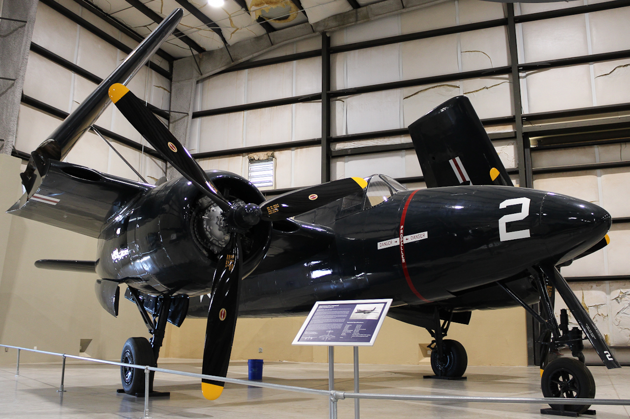 Full size: USMC - United States Marine Corp Grumman F7F Tigetcat 80410 at Davis Monthan Air Force Base
