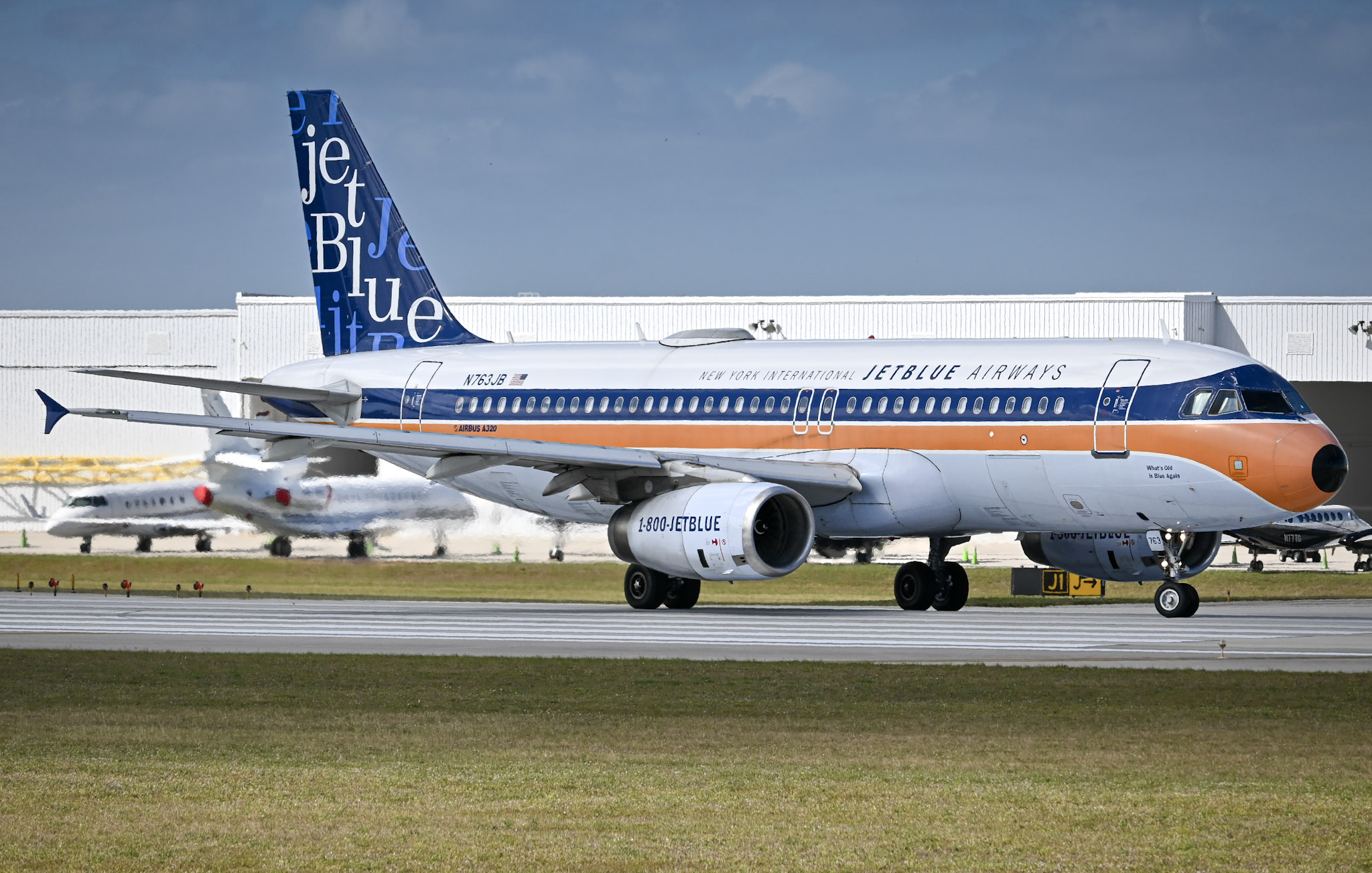 Full size: JetBlue Airways Airbus A320-200 N763JB at Fort Lauderdale/Hollywood International Airport