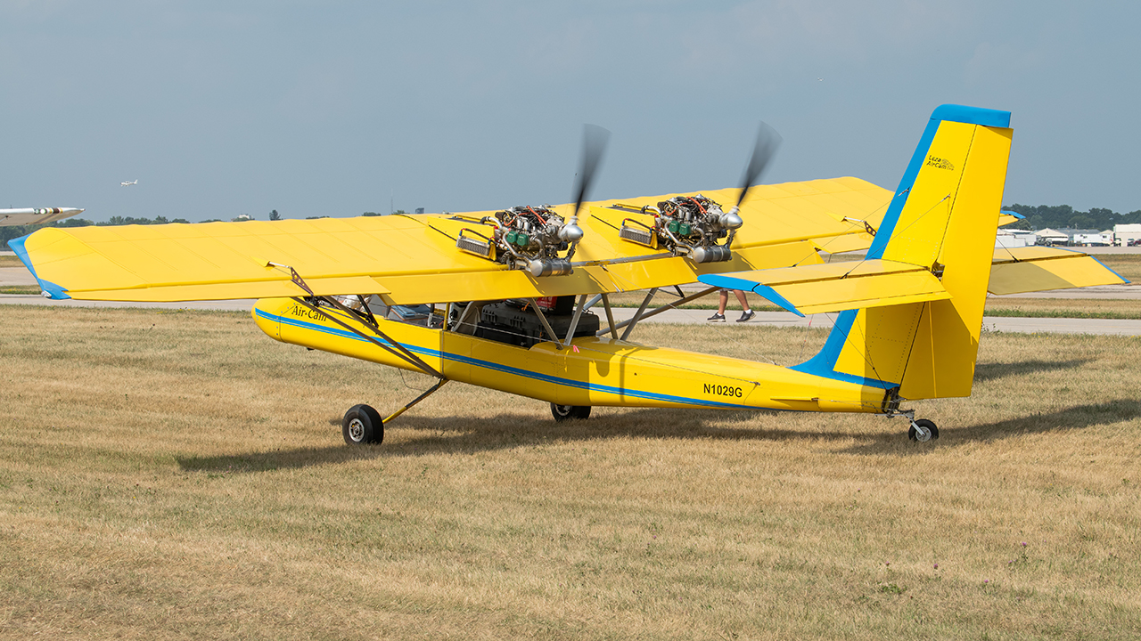 Full size: PRIVATE Lockwood AirCam 2017 N1029G at Wittman Regional Airport