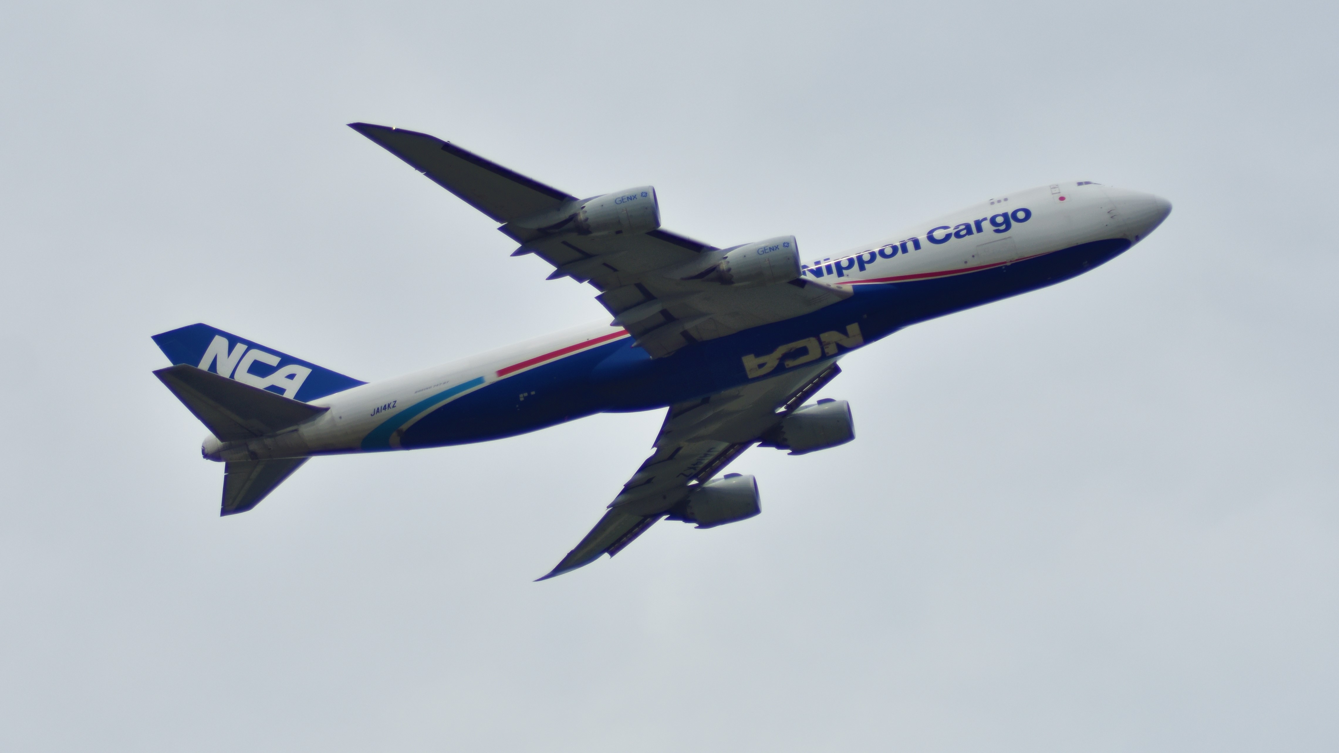 Full size: All Nippon Cargo Boeing 747-8F JAI4KZ at Chicago O'Hare International Airport