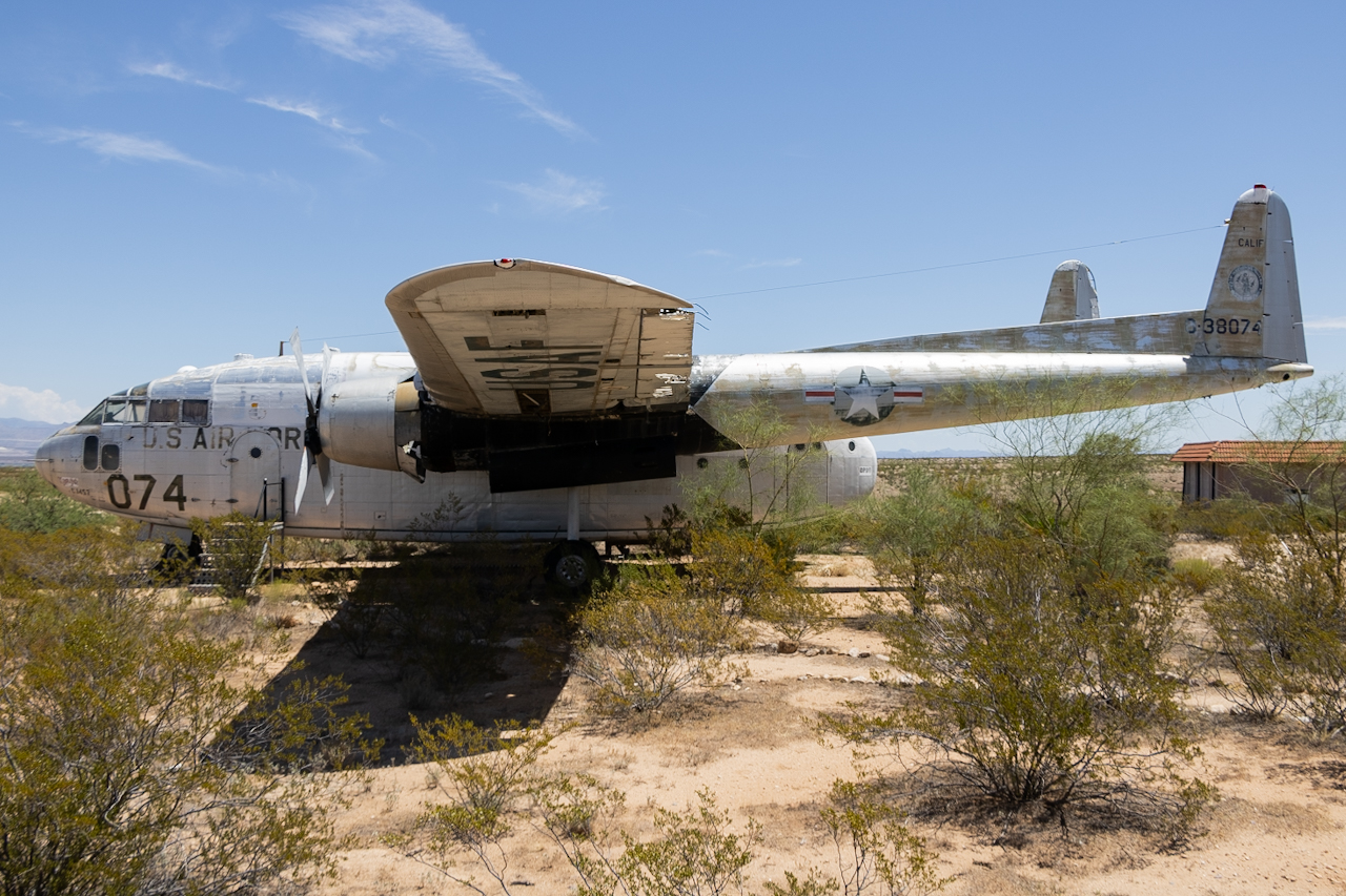 Full size: USAF - United States Air Force Fairchild C-119 Flying Boxcar 53-8074 at 