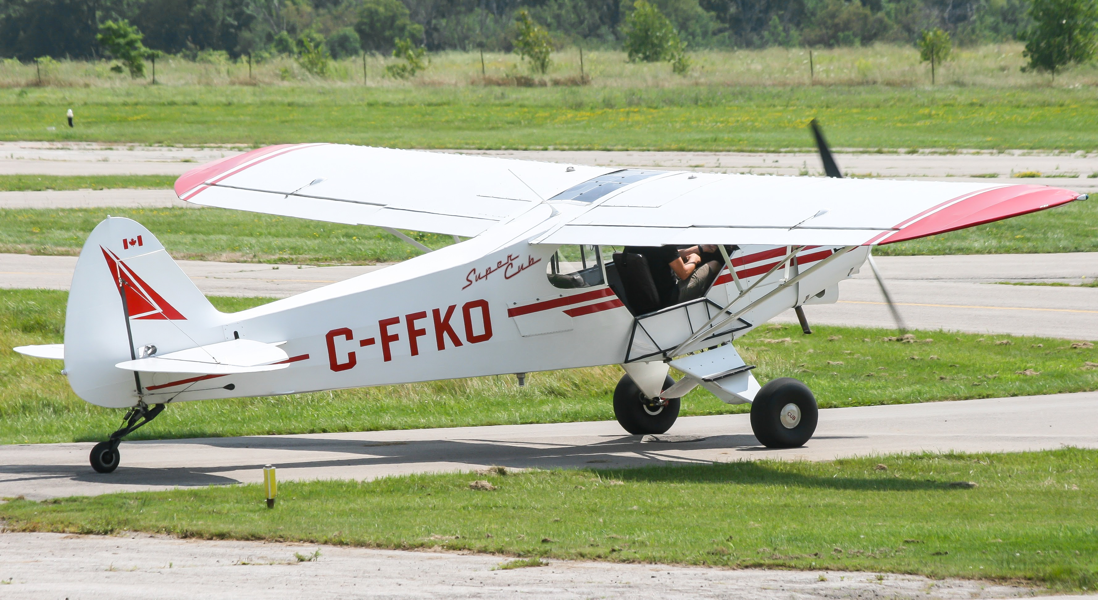 Full size: Private owner Piper PA-18A-150 C-FFKO at 