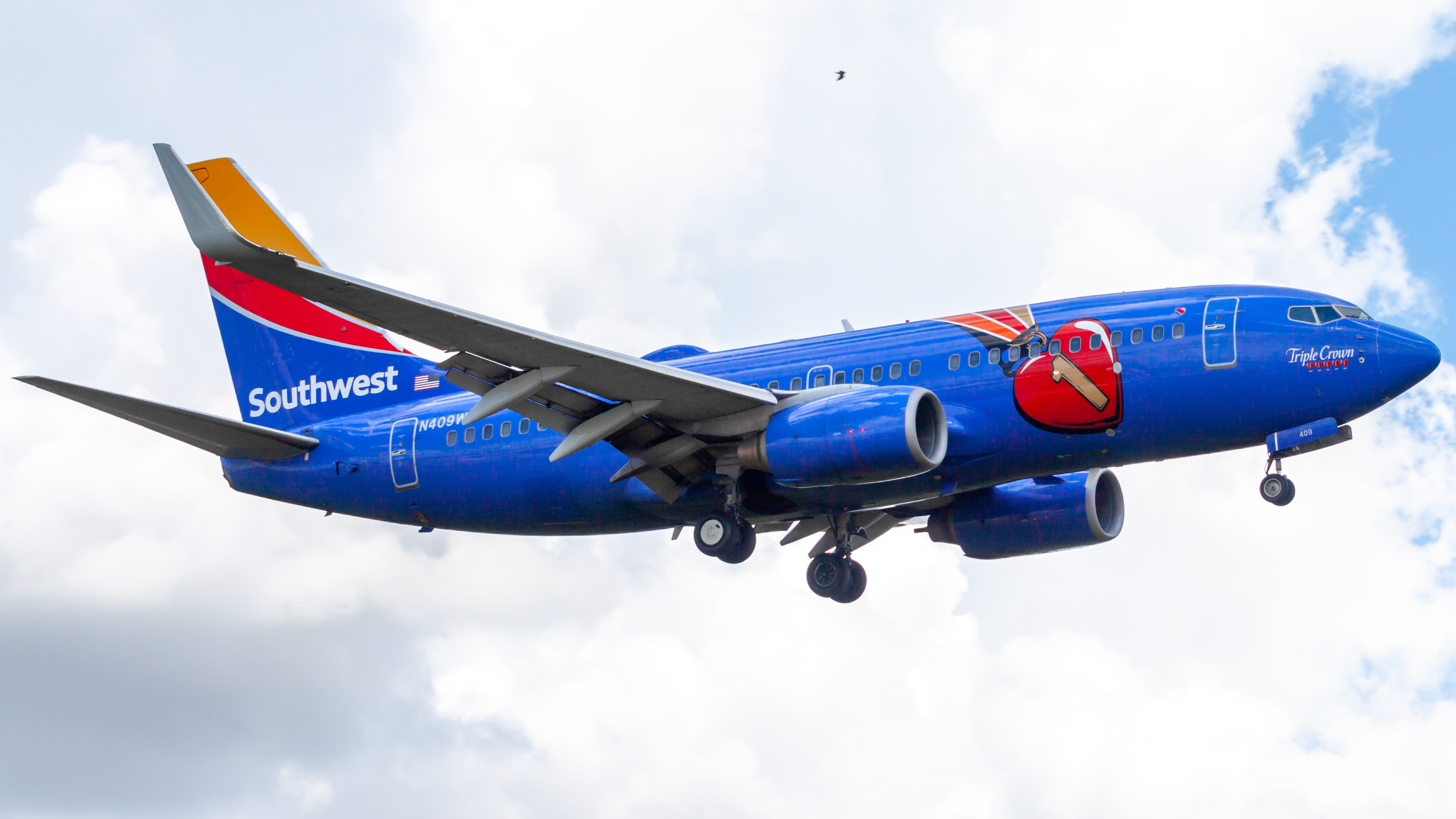 Full size: Southwest Airlines Boeing 737-700 N409WN at William P Hobby Airport