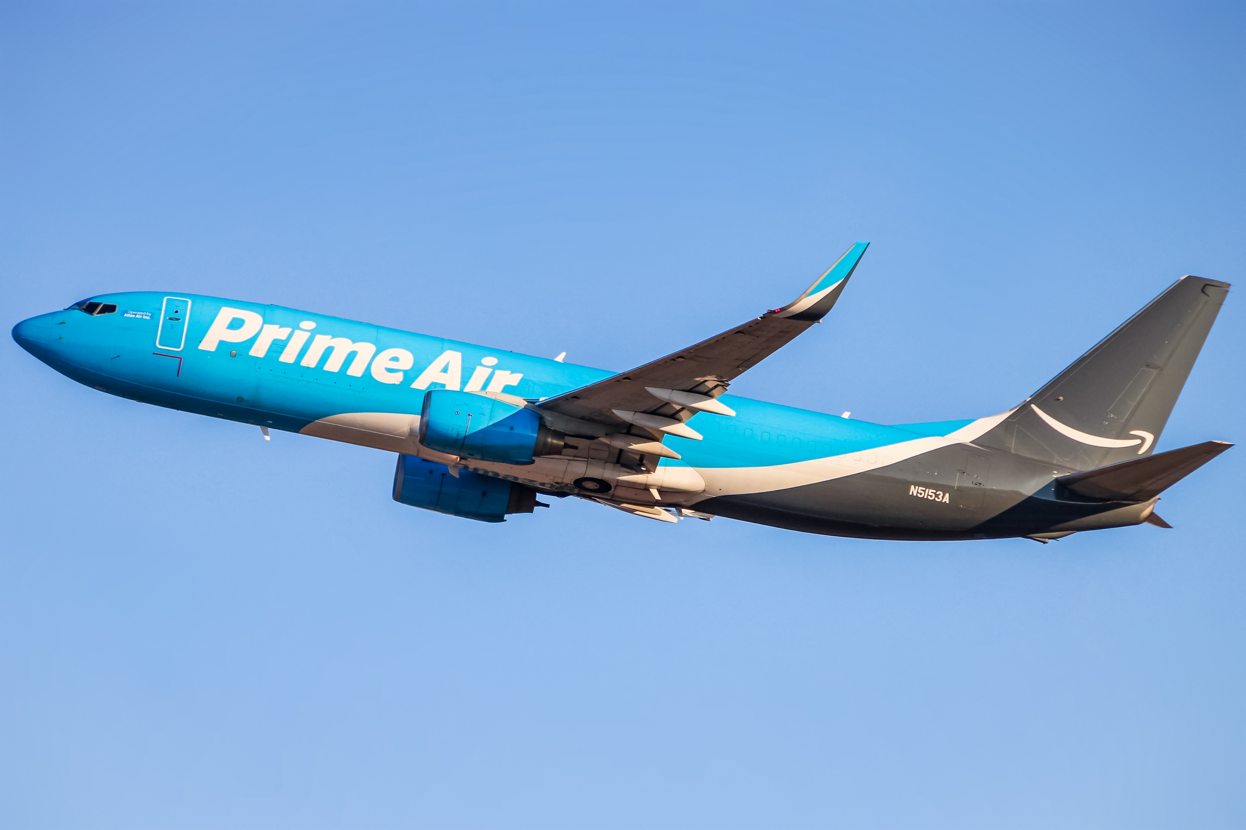 Full size: Prime Air Boeing 737-800BCF N5153A at Baltimore/Washington International Thurgood Marshall Airport