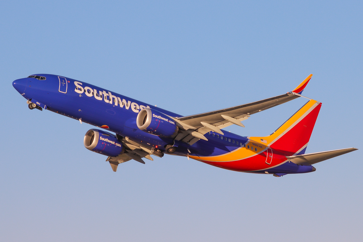 Full size: Southwest Airlines Boeing 737 MAX 8 N8814K at Fort Lauderdale/Hollywood International Airport