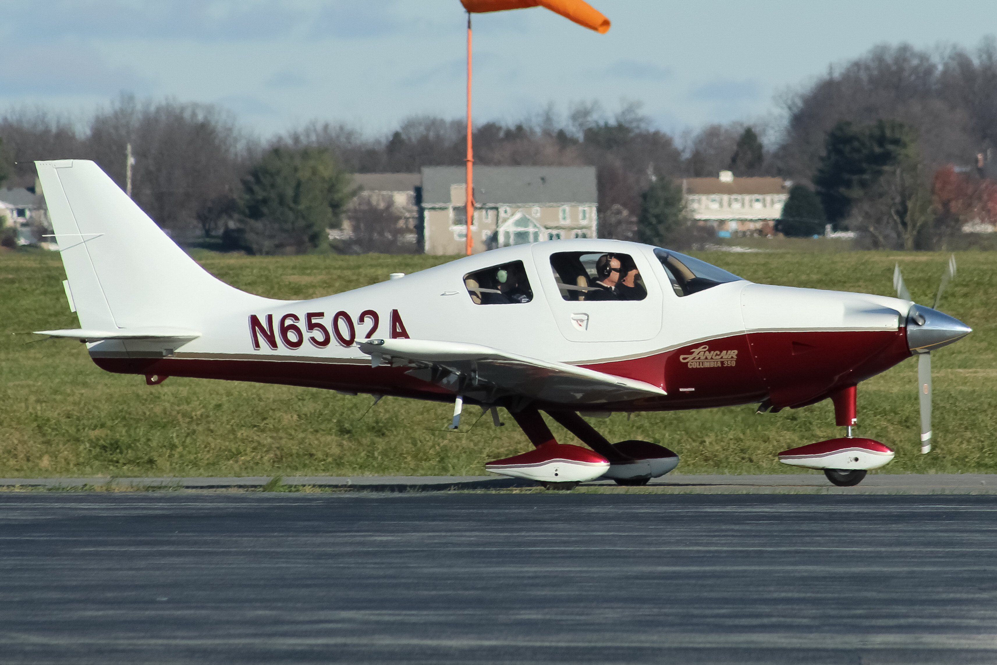 Full size: PRIVATE Lancair Columbia 350 N6502A at Lancaster Airport