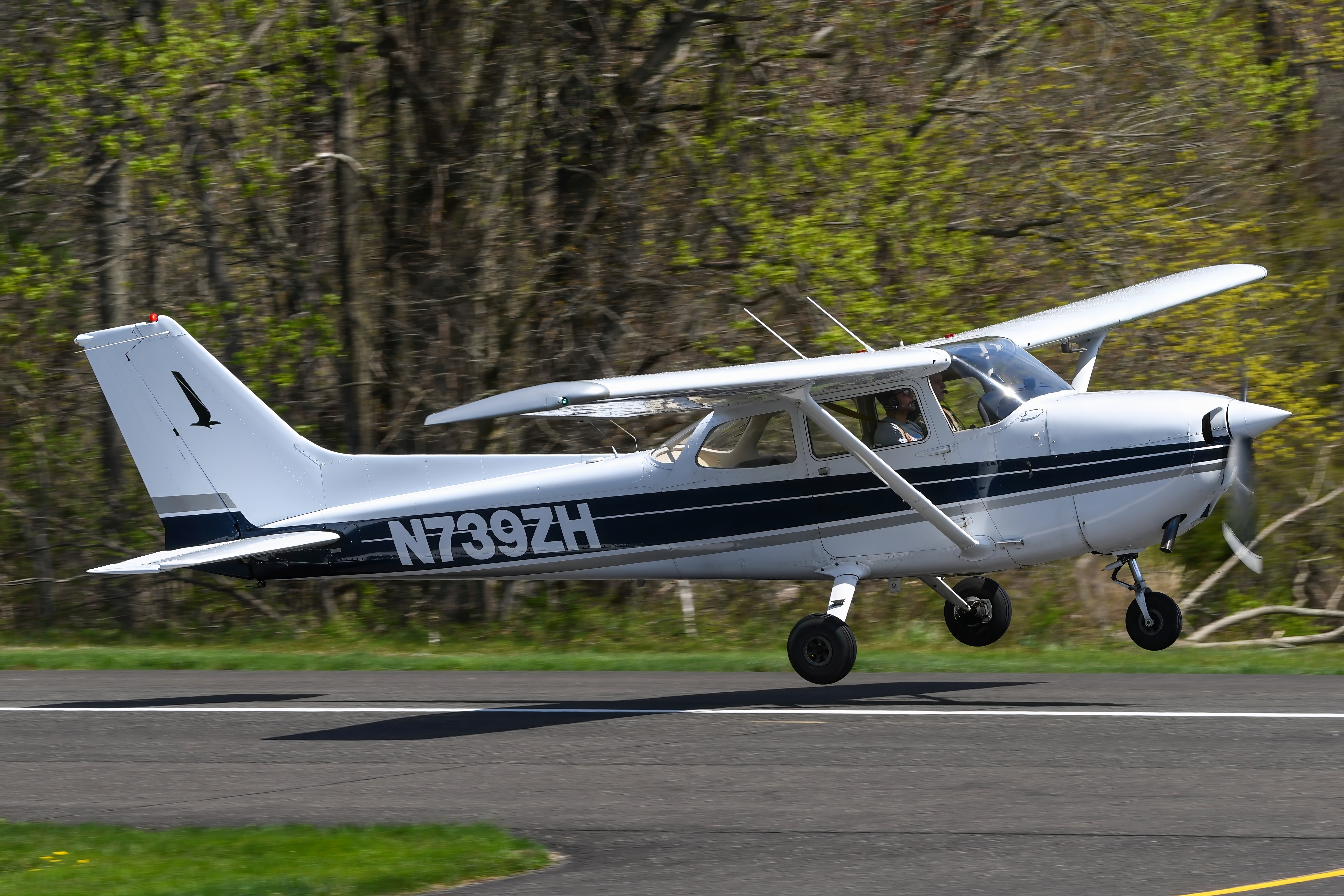 Full size: PRIVATE Cessna 172 N739ZH at Flying W Airport