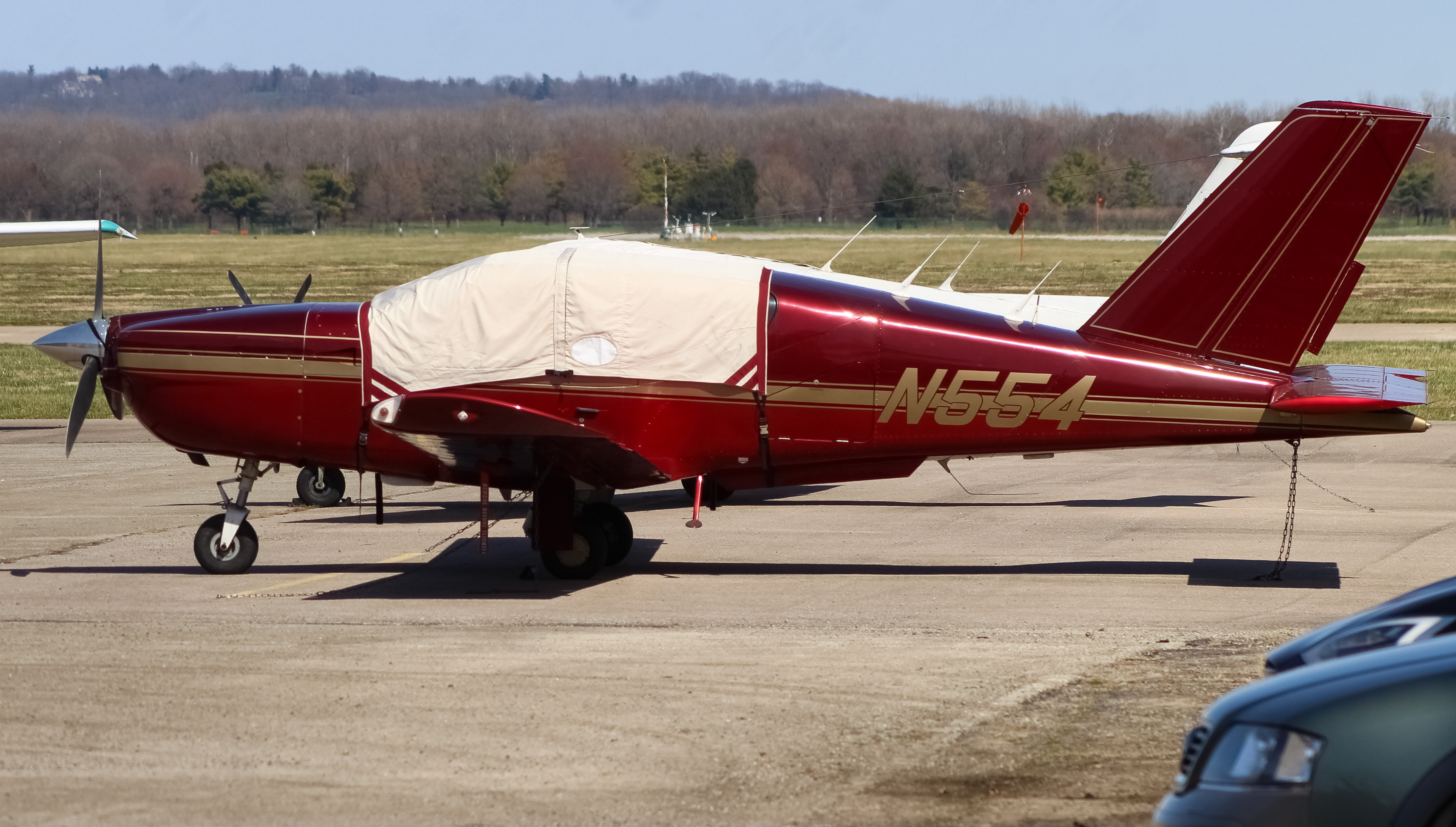 Full size: PRIVATE Socata TB-20 N554 at Cincinnati Municipal Airport/Lunken Field