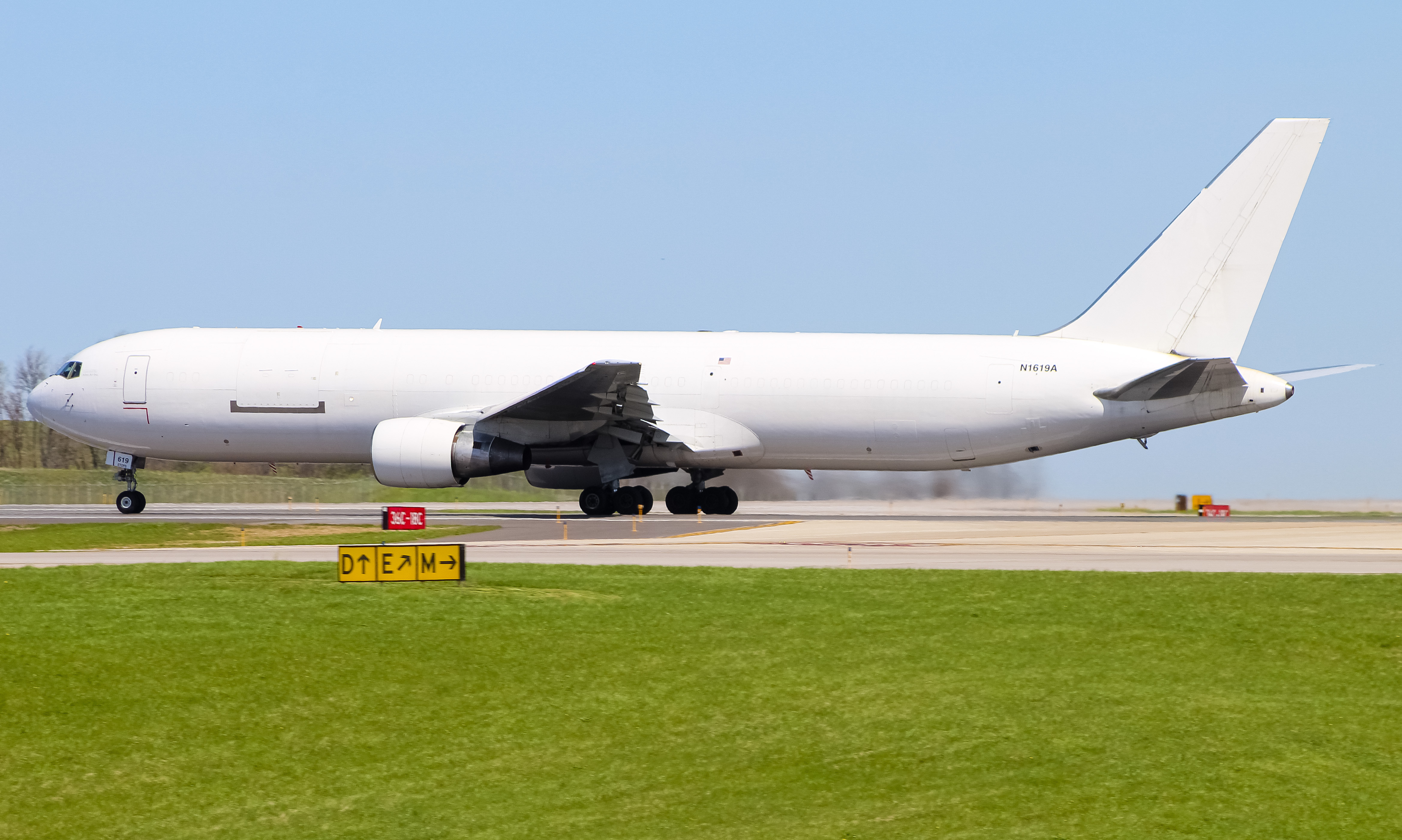 Full size: Prime Air Boeing 767-300F N1619A at Cincinnati/Northern Kentucky International Airport