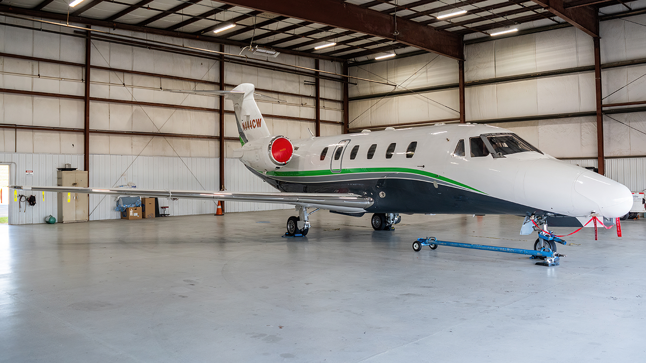 Full size: PRIVATE Cessna 650 Citation III N444CW at Frederick Municipal Airport