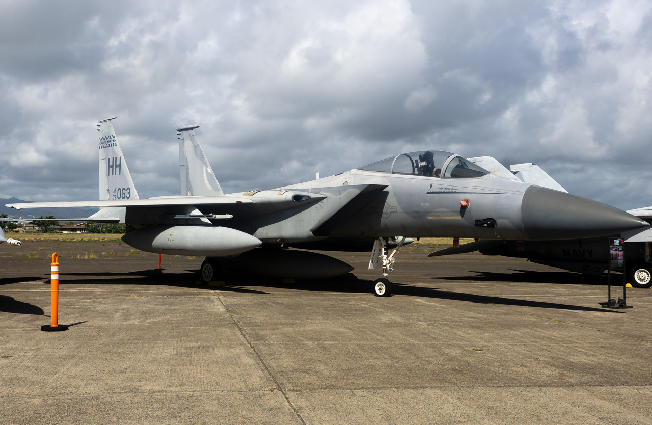 Full size: USAF McDonnell Douglas F-15 Eagle 76-0063 at 