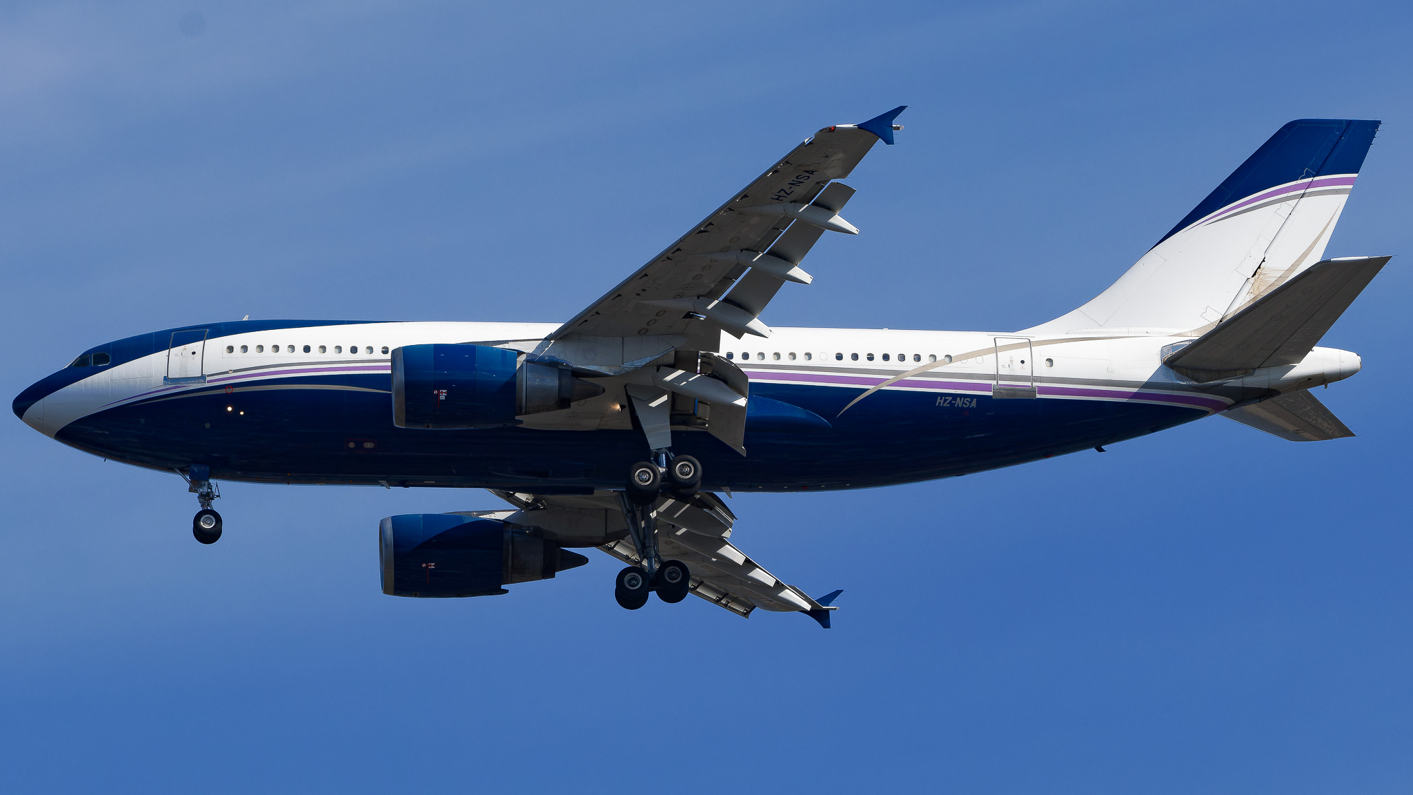 Full size: Al-Atheer Aviation Airbus A310-300 HZ-NSA at John F. Kennedy International Airport