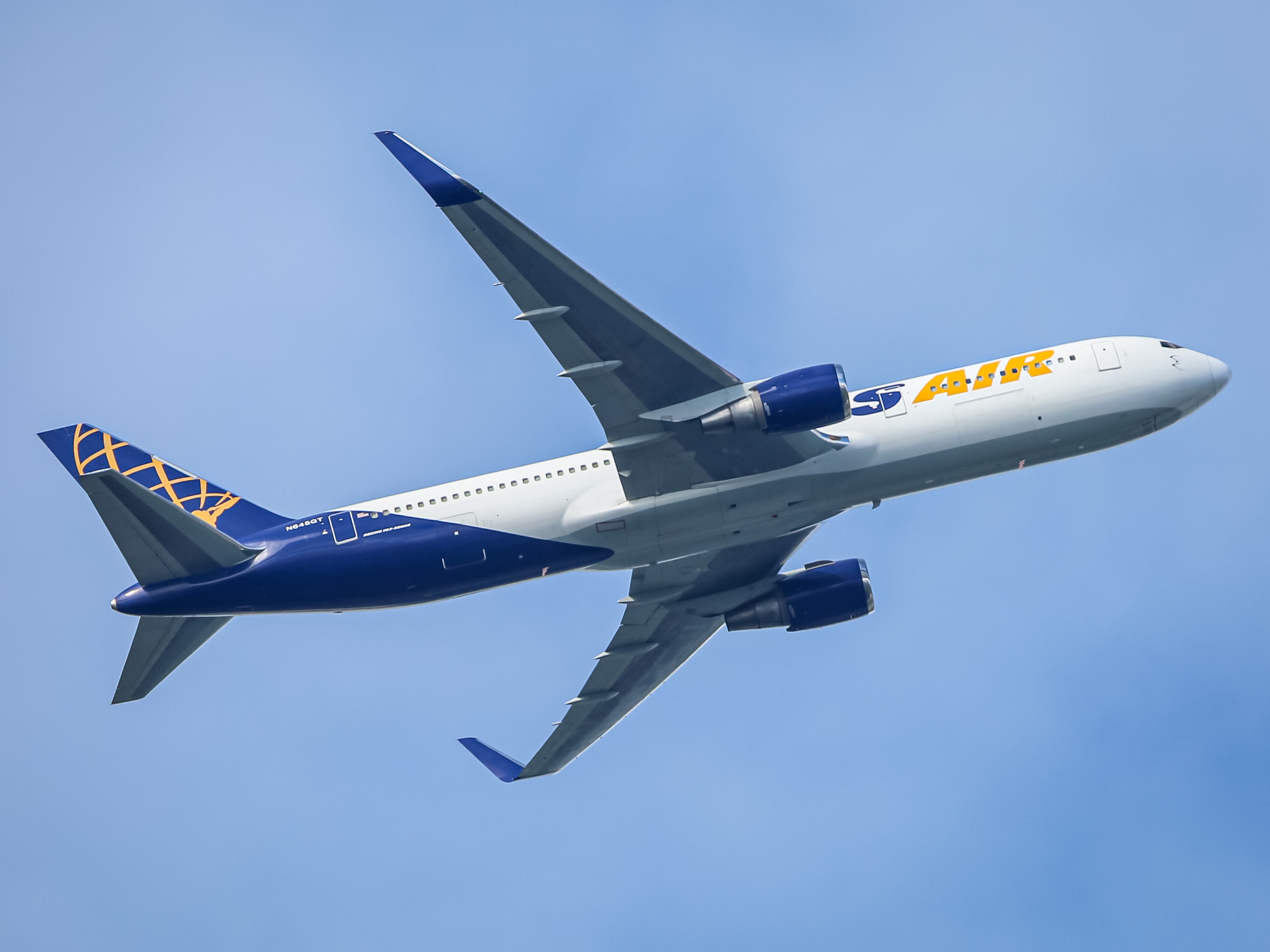 Full size: Atlas Air Boeing 767-300ER N645GT at Baltimore/Washington International Thurgood Marshall Airport