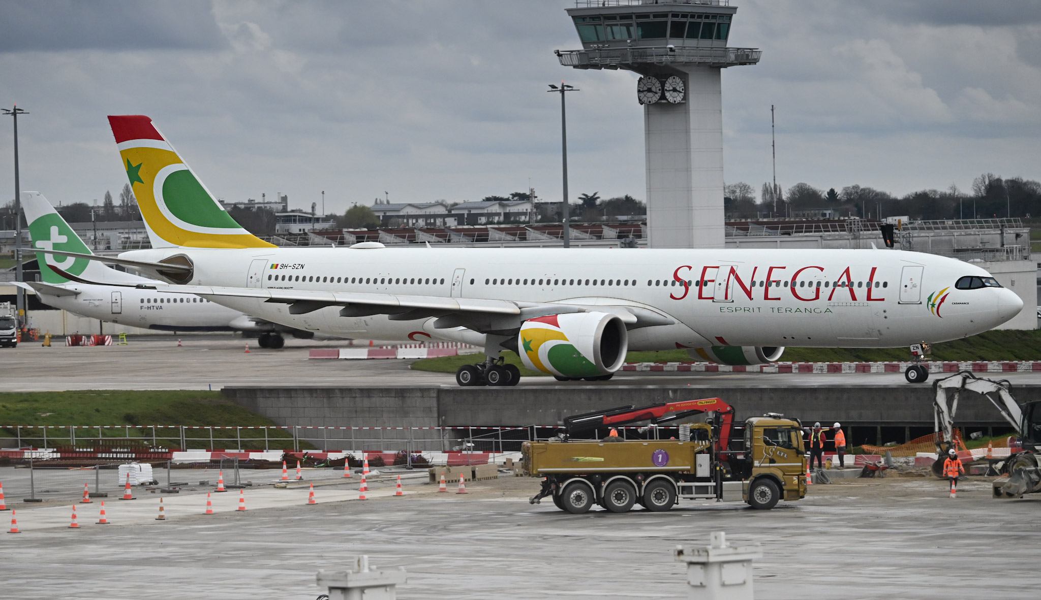 Full size: Air Senegal Airbus A330-900 9H-SZN at Paris Orly Airport