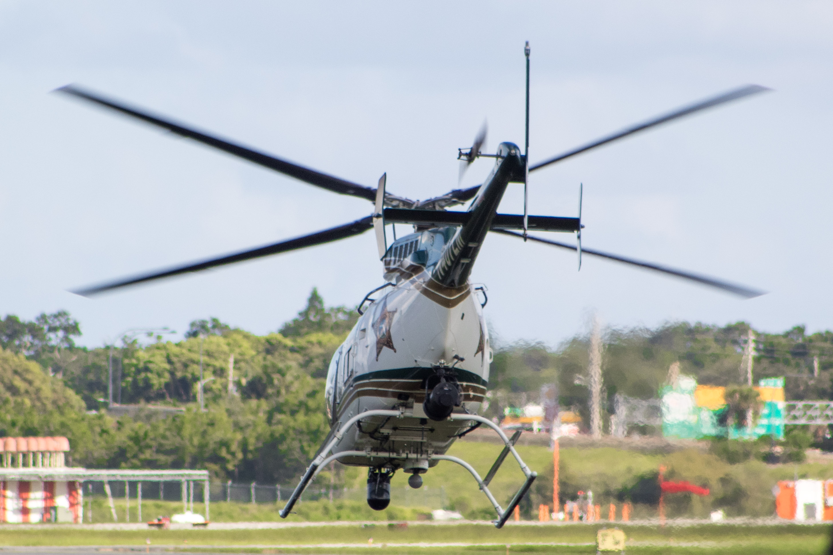 Full size: Orange County Sheriff Office Bell 407 N407LM at Executive Airport