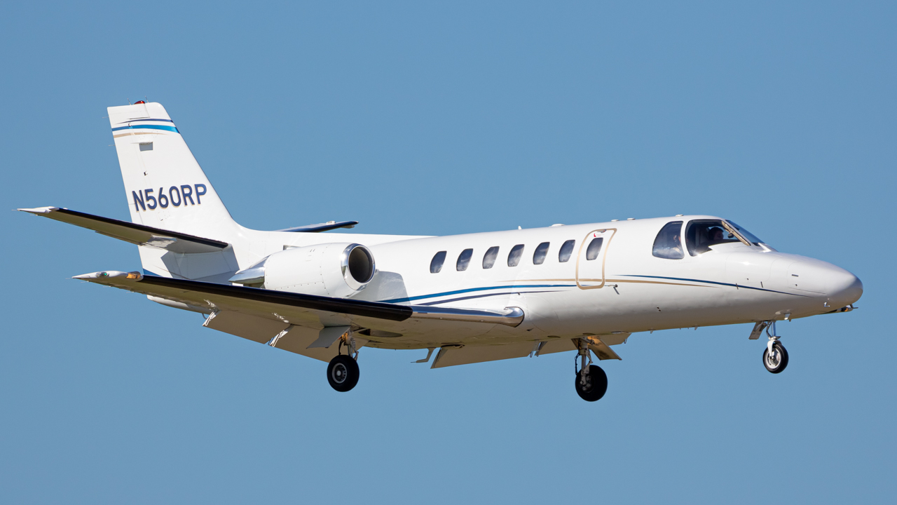 Full size: RLD Leasing Cessna Citation 560 Encore N560RP at Naples Municipal Airport