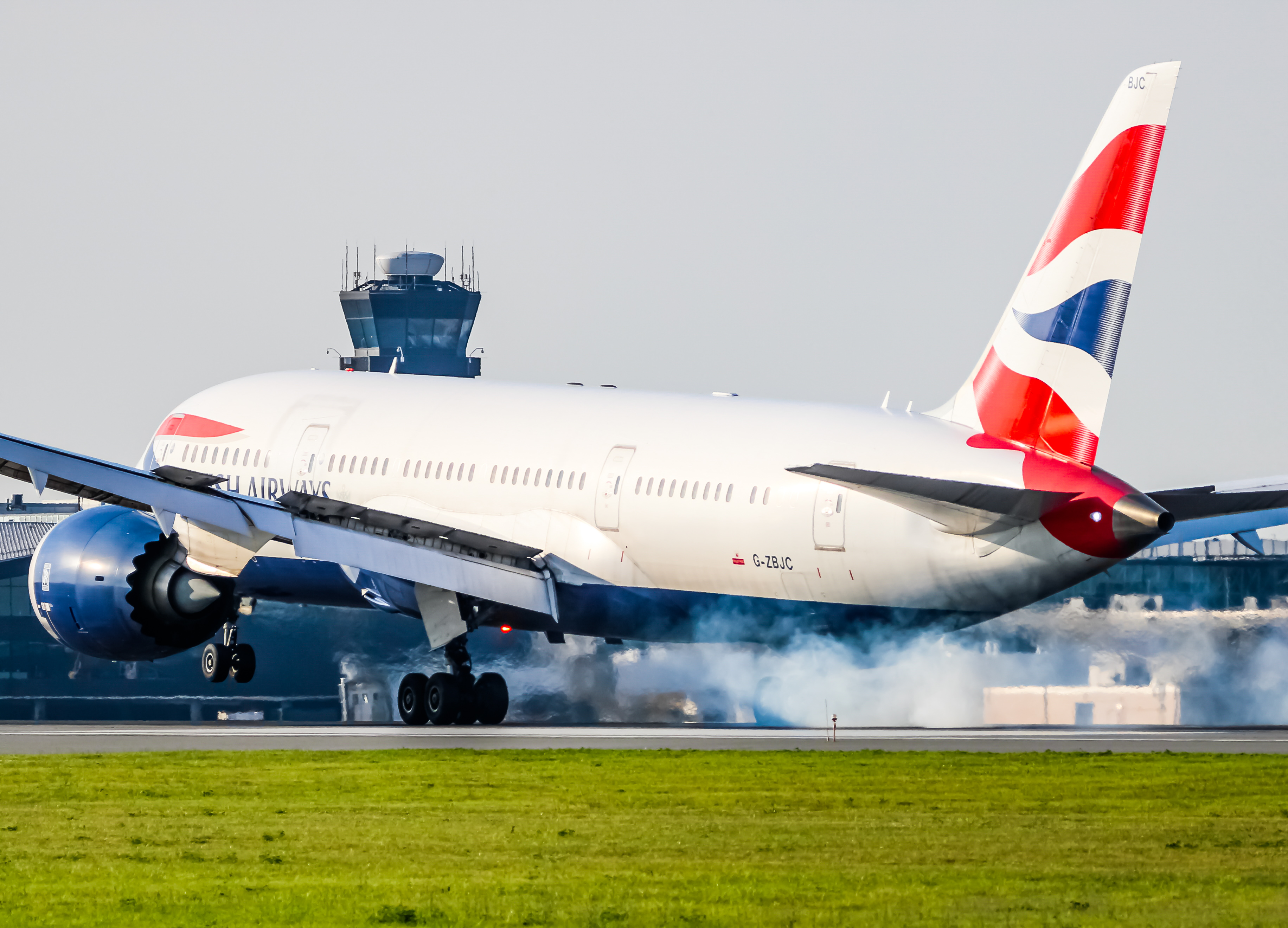 Full size: British Airways Boeing 787-8 G-ZBJC at Baltimore/Washington International Thurgood Marshall Airport