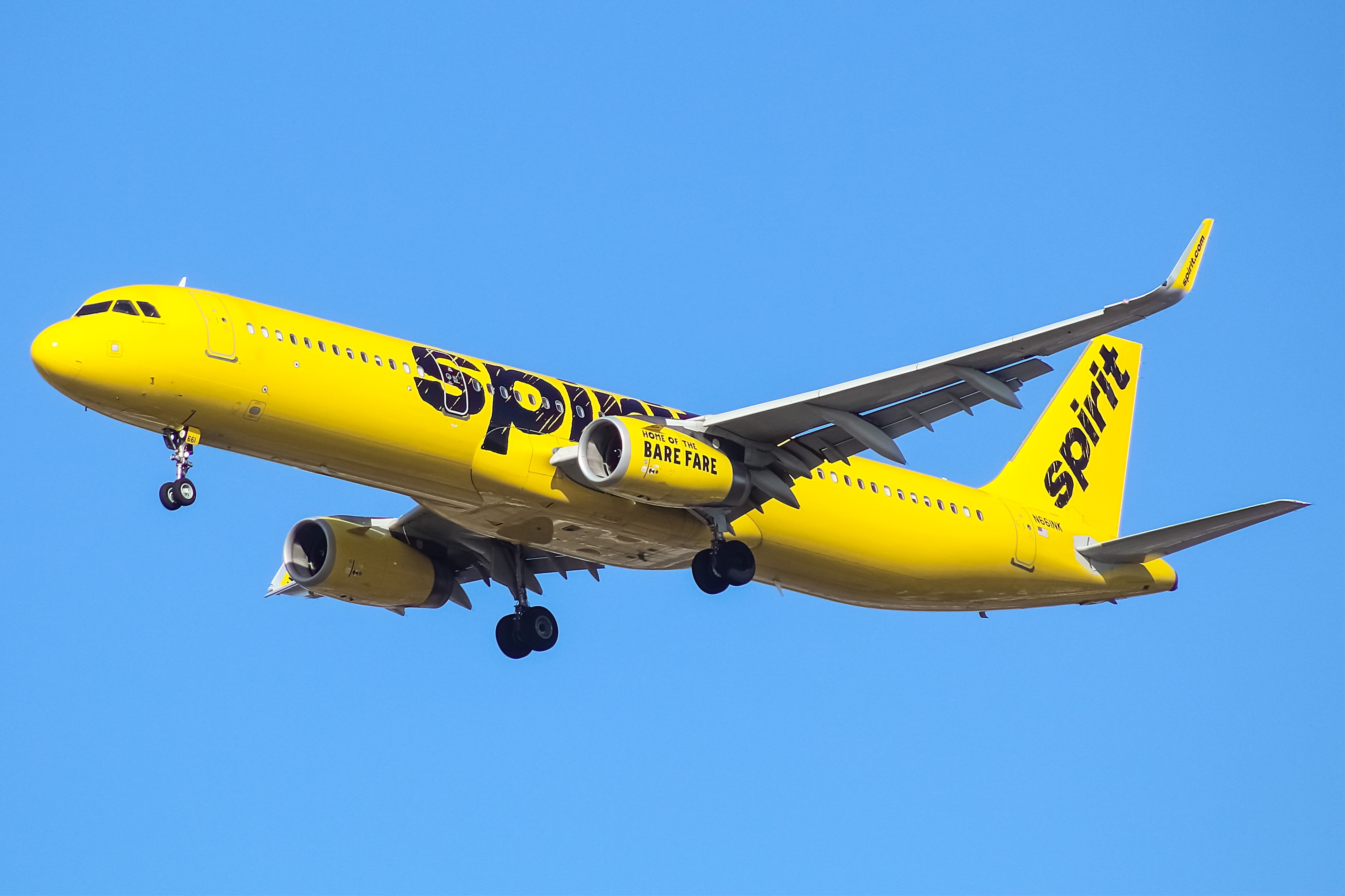 N661NK) Spirit Airlines Airbus A321-200 by Jared Jamel
