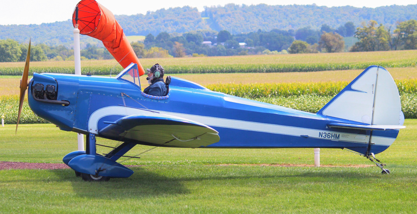 Full size: PRIVATE Fly Baby N36HM at Grimes Airport