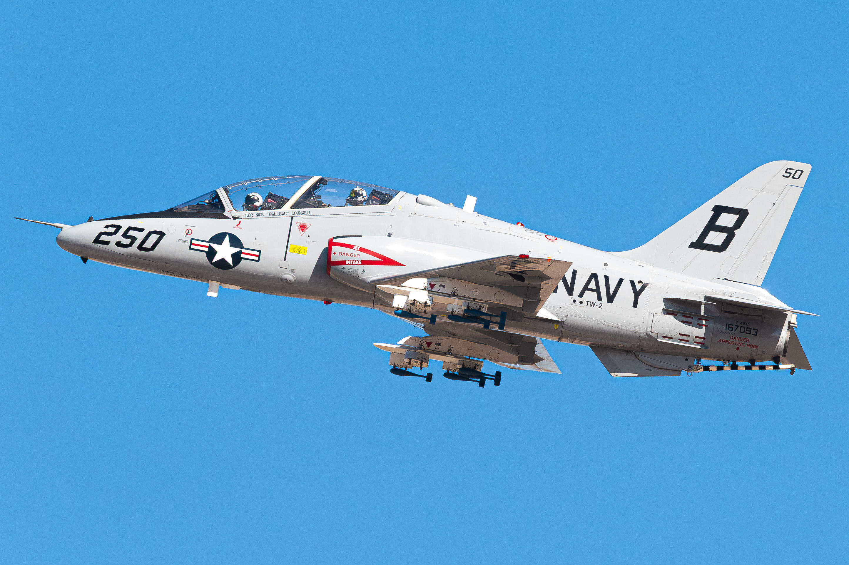 Full size: USN - United States Navy McDonnell Douglas T-45 Goshawk 167093 at Naval Air