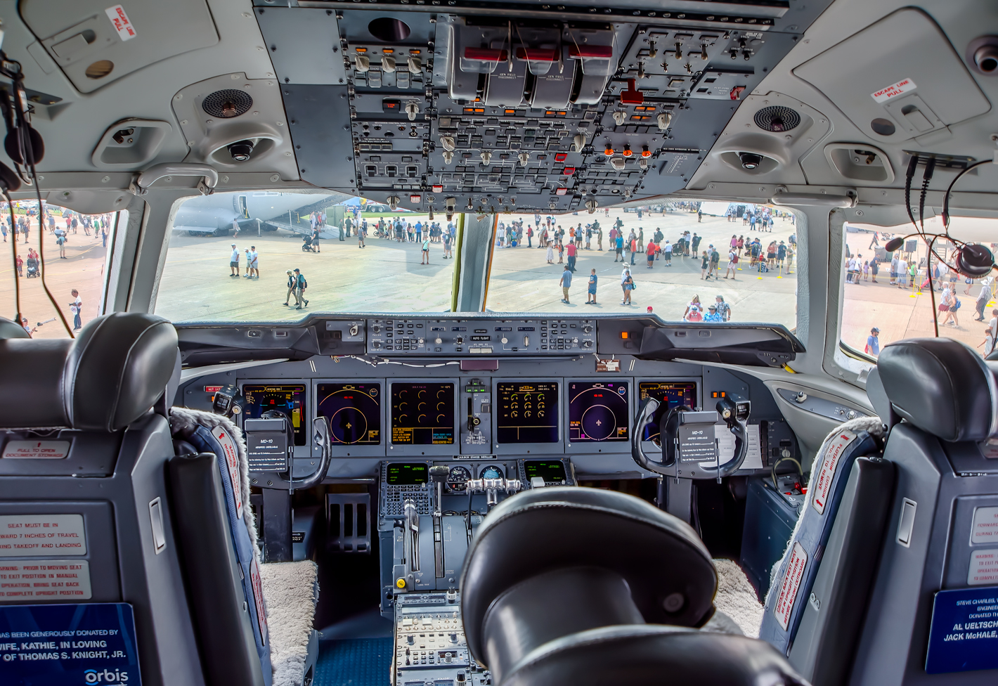 Full size: Orbis Flying Eye Hospital McDonnell Douglas MD-10-30F N330AU at Wittman Regional Airport