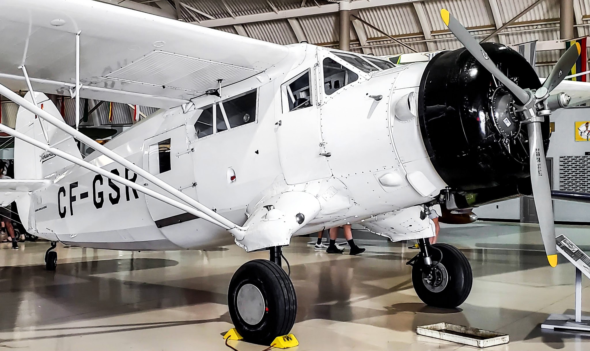 Full size: PRIVATE Noorduyn Norseman Mk.V CF-GSR at Hamilton John C. Munro International Airport
