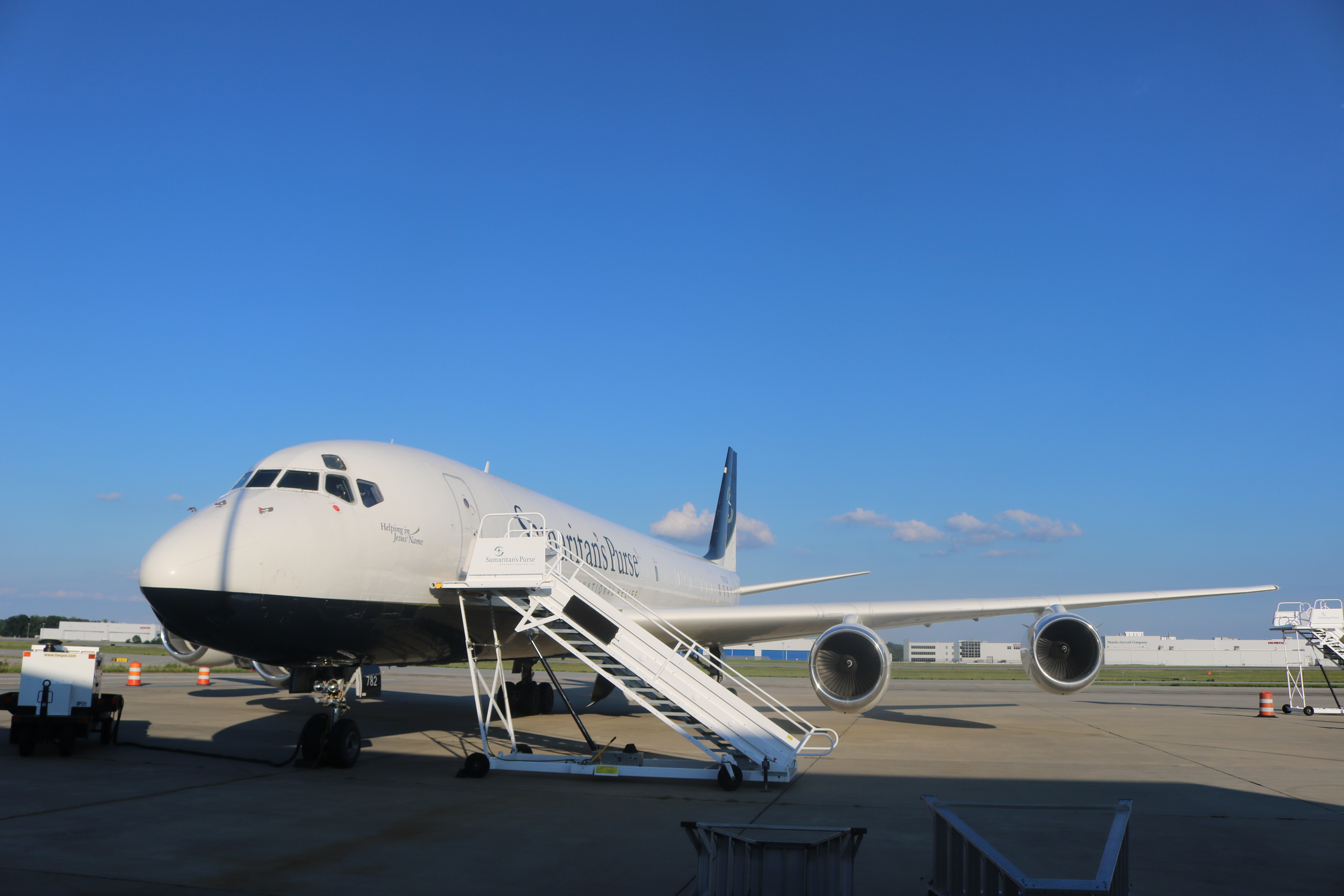 Full size: PRIVATE Douglas DC-8 N782SP at Greensboro Piedmont Triad International Airport