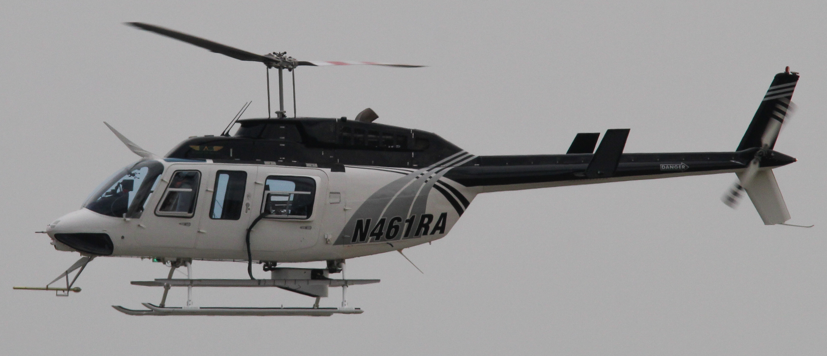 Full size: PRIVATE Bell 206  N461RA at Capital City Airport