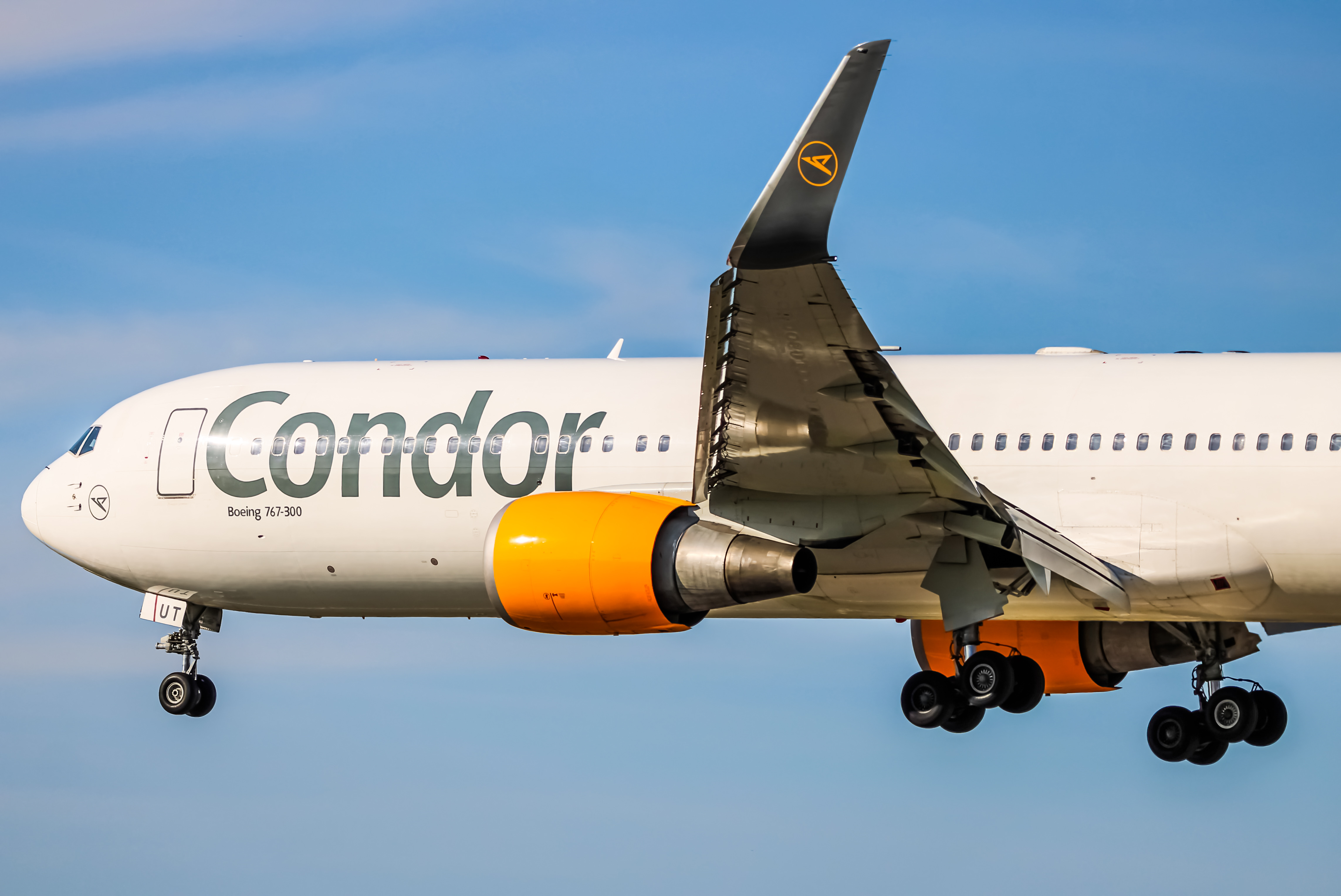 Full size: Condor Boeing 767-300ER D-ABUT at Baltimore/Washington International Thurgood Marshall Airport