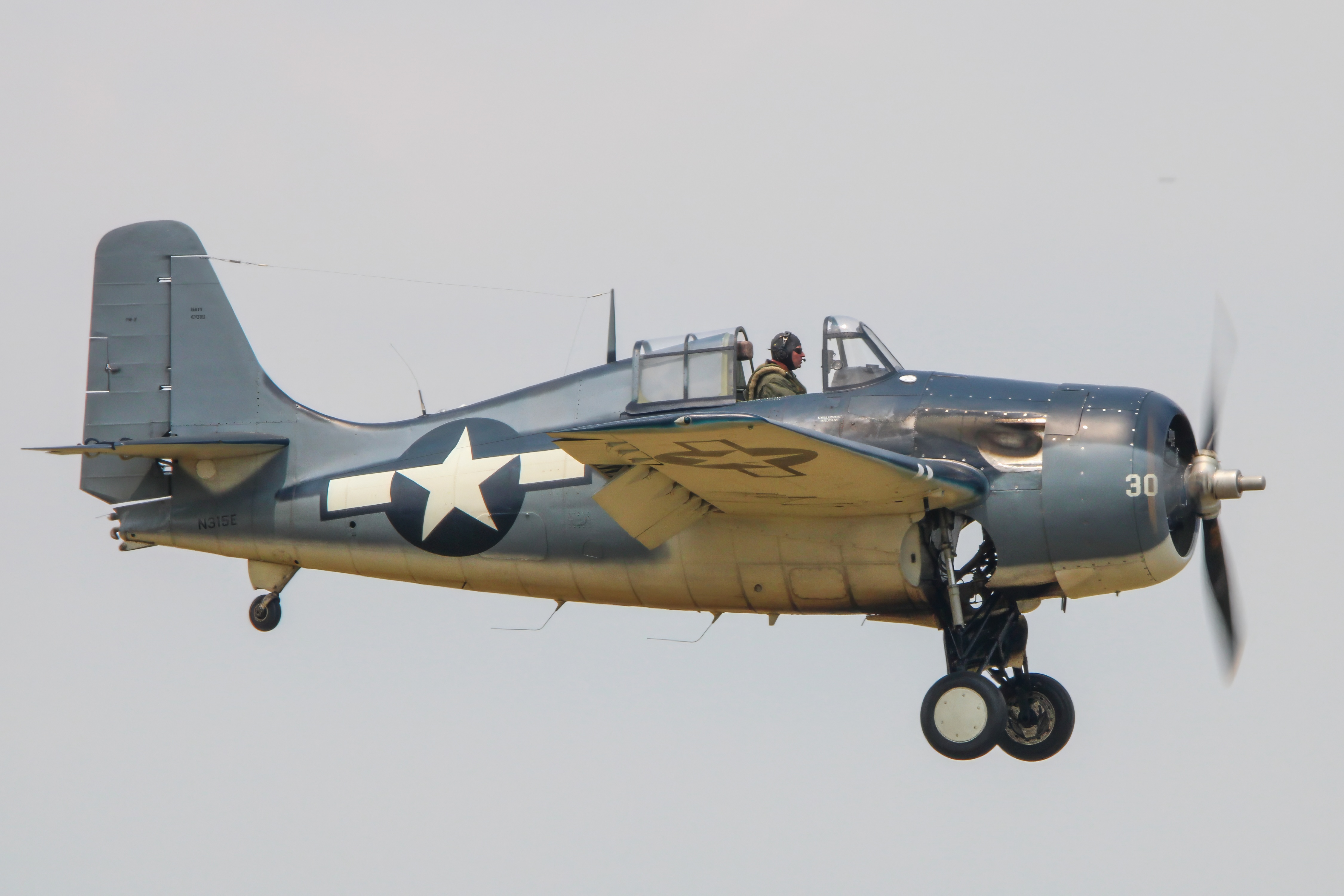 Full size: PRIVATE Grumman F4F Wildcat N315E at Reading Regional Airport/Carl A Spaatz Field