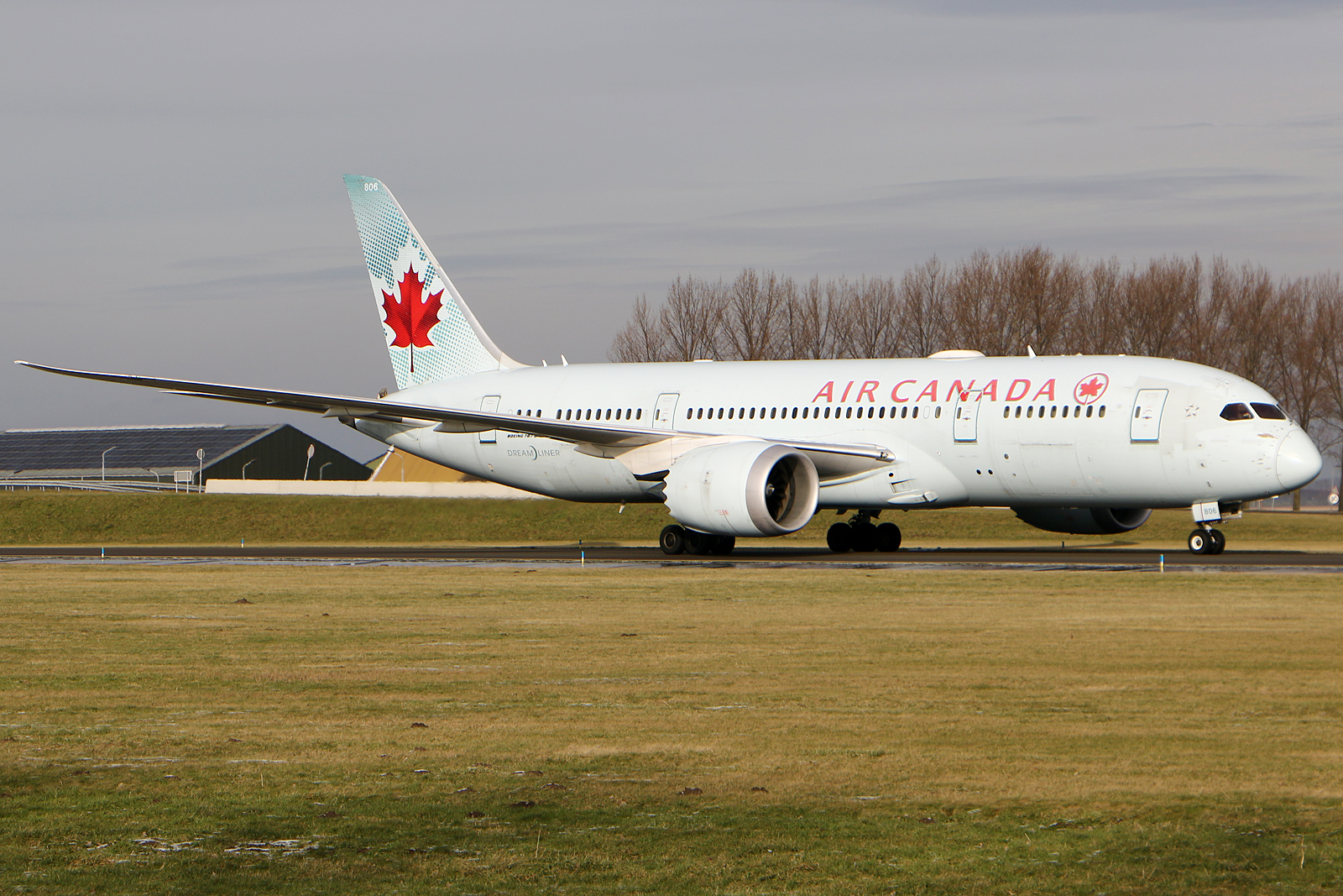 Full size: Air Canada Boeing 787-8 C-GHPY at Amsterdam Schiphol Airport