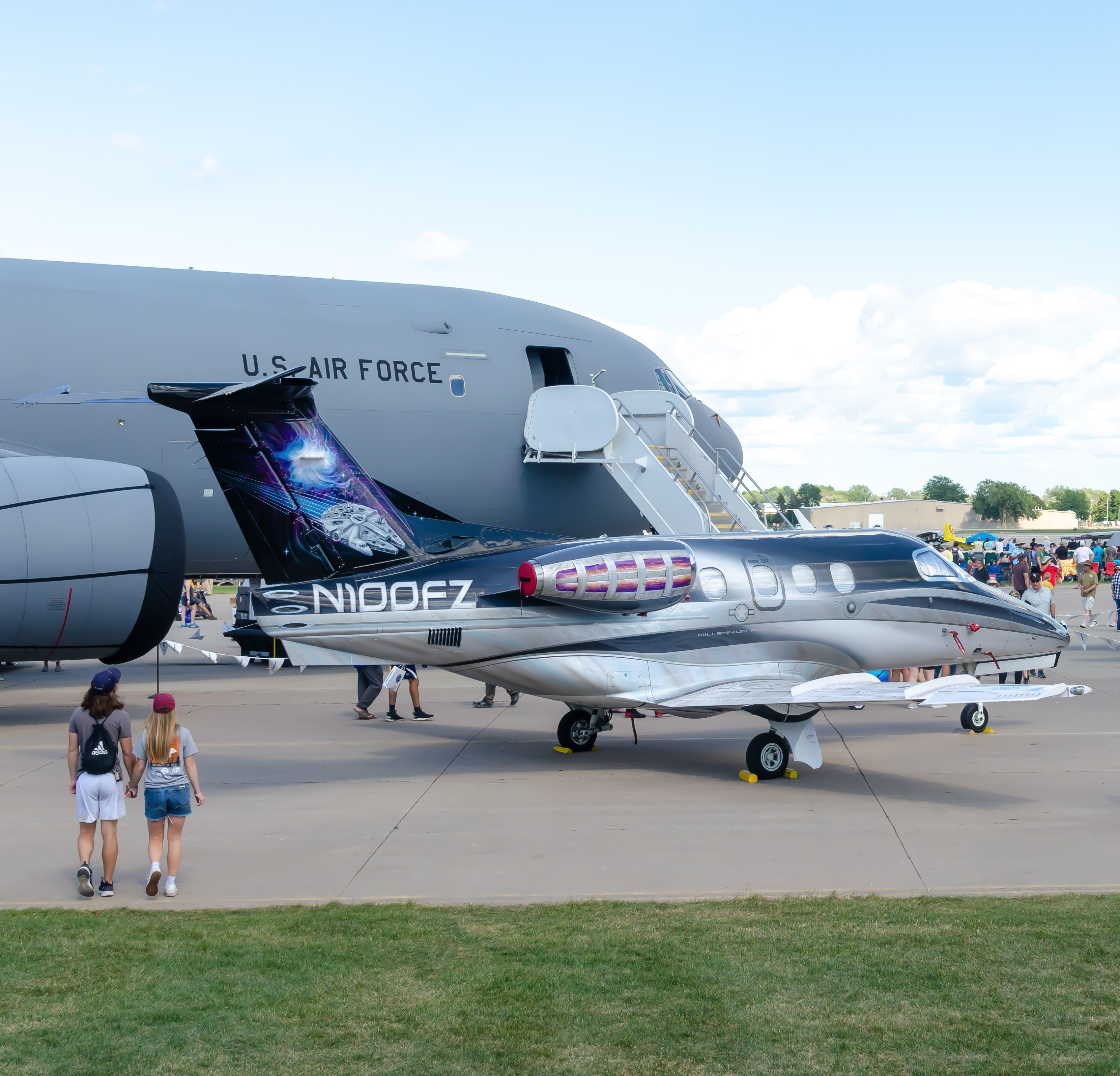Full size: PRIVATE Embraer Phenom 100 N100FZ at Wittman Regional Airport