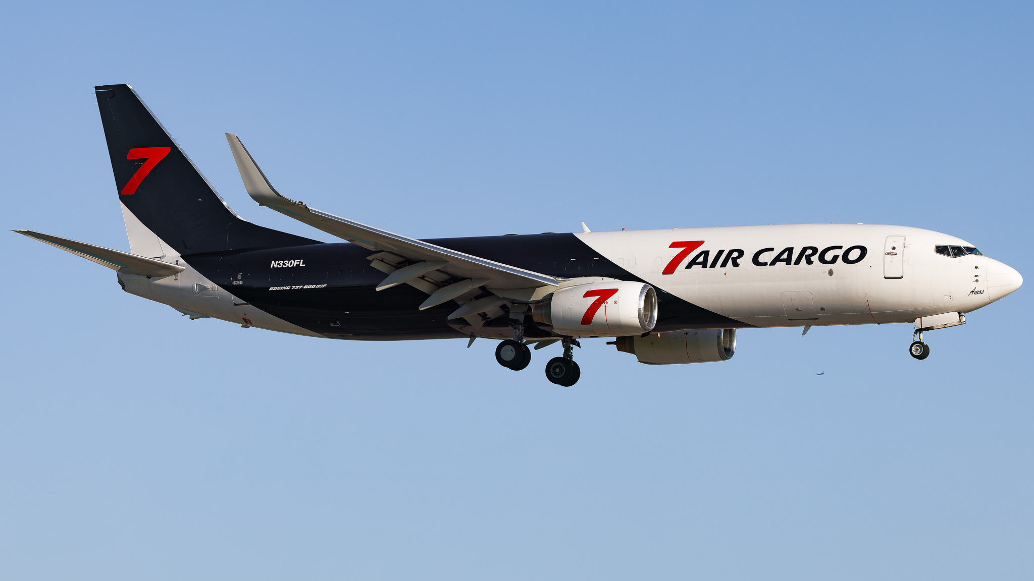 Full size: 7 Air Cargo Boeing 737-800F N330FL at Miami International Airport
