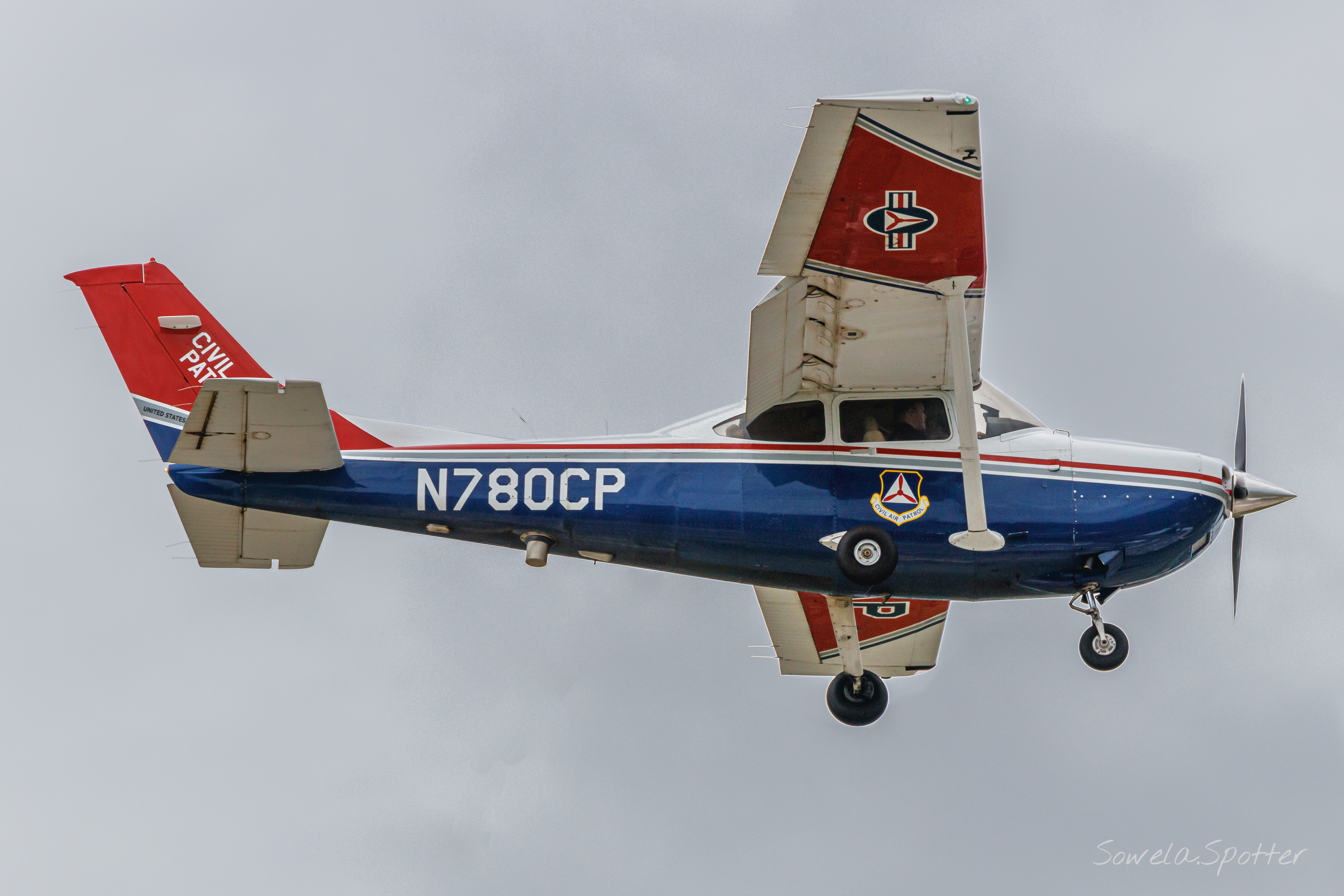Full size: Civil Air Patrol  Cessna 182 Skylane N780CP at Lake Charles Chennault International Airport