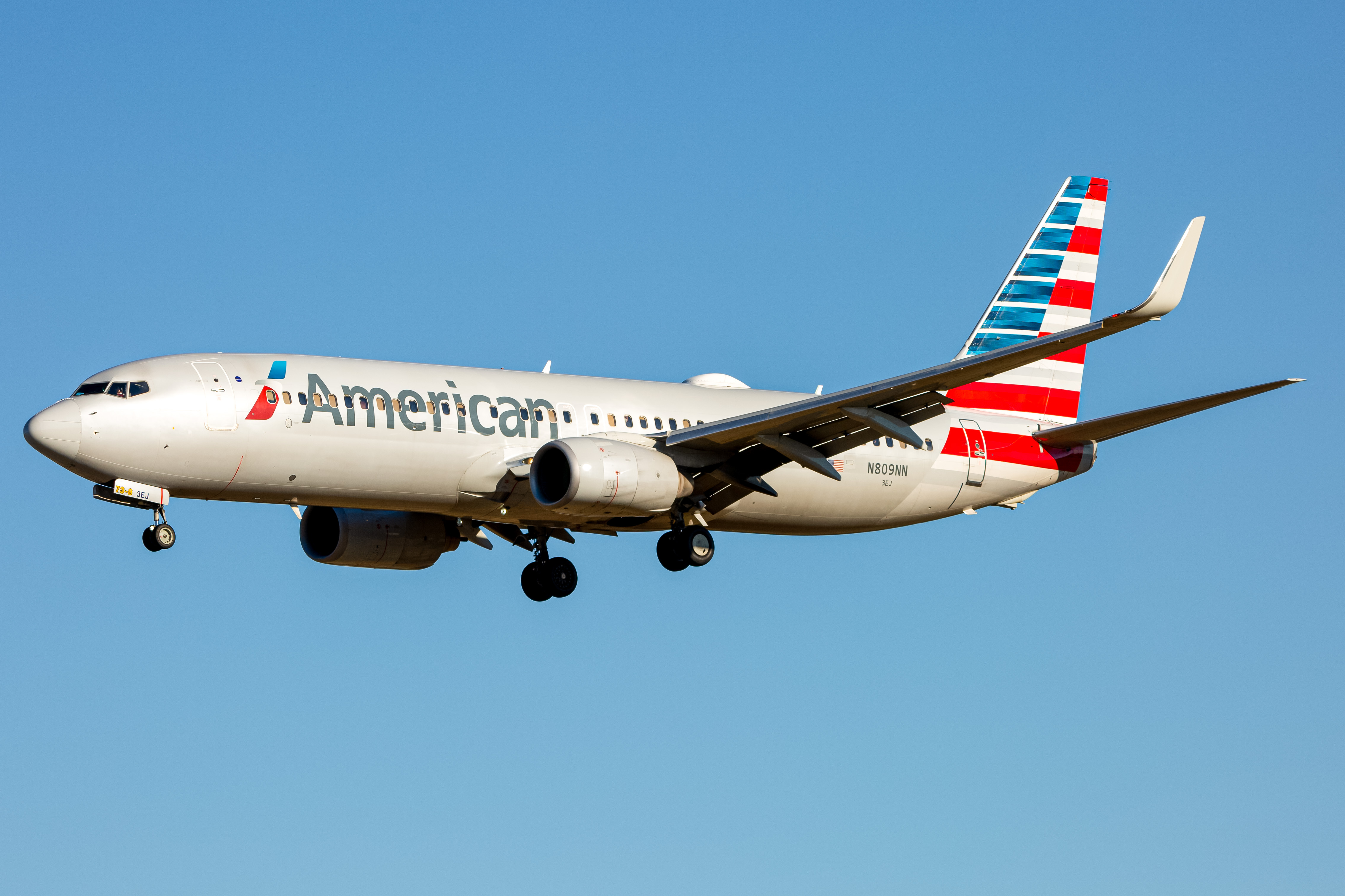 Full size: American Airlines Boeing 737-800 N809NN at Baltimore/Washington International Thurgood Marshall Airport